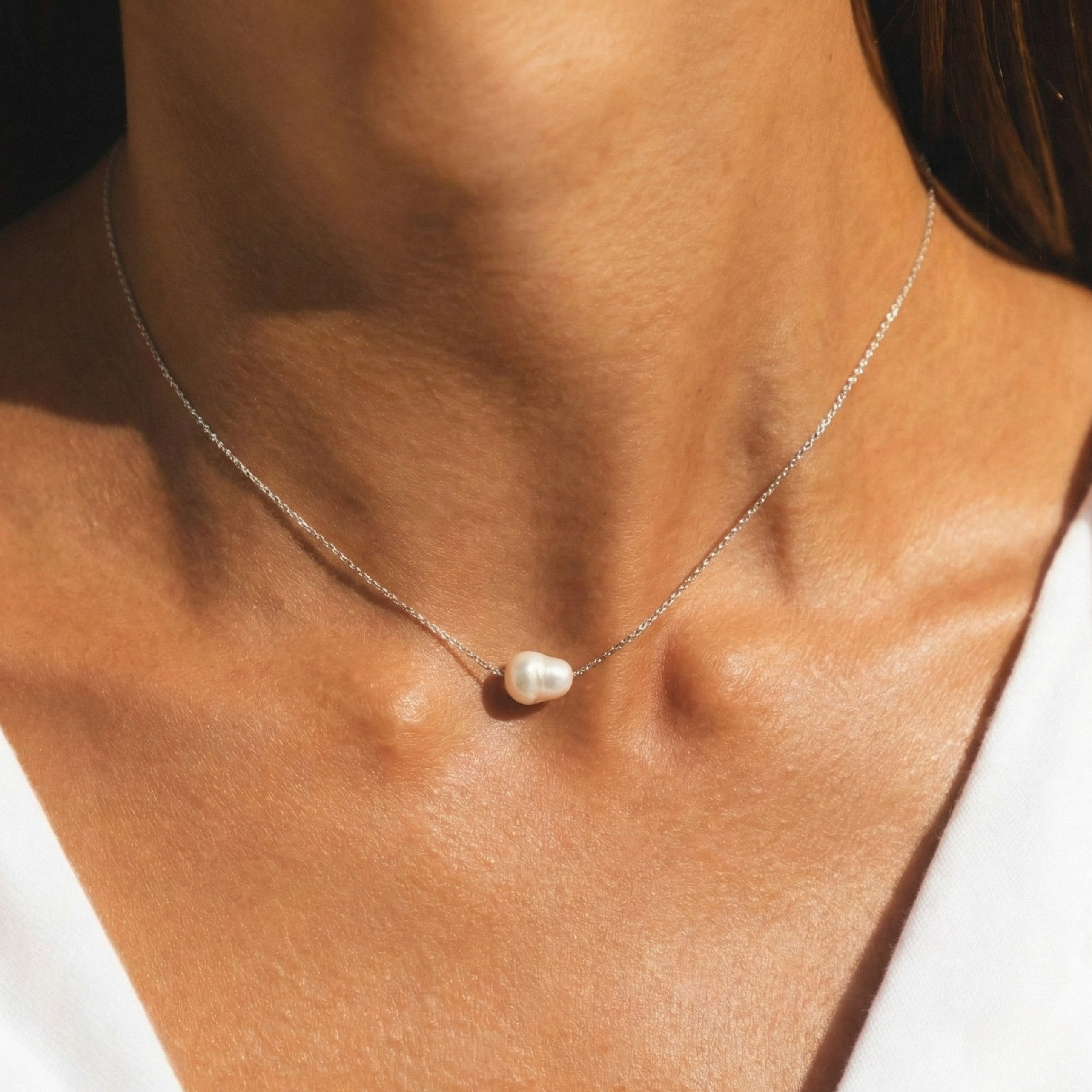 Athena Baroque Pearl Choker