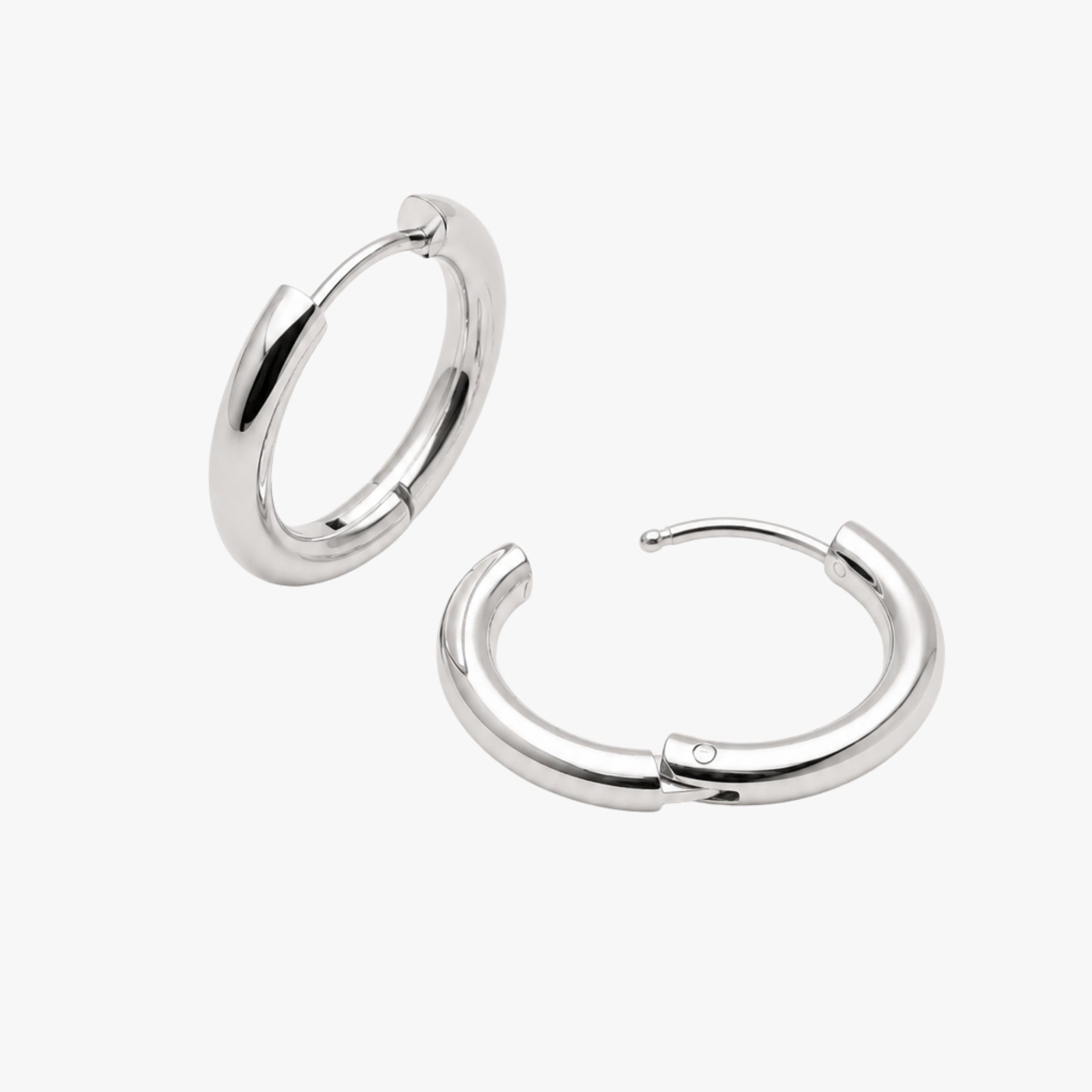 Athena Classic Hoop Earrings