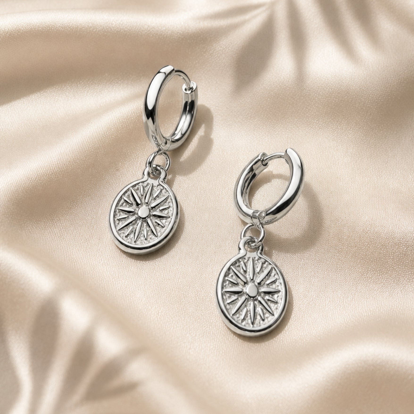 Athena Golden Sun Earrings
