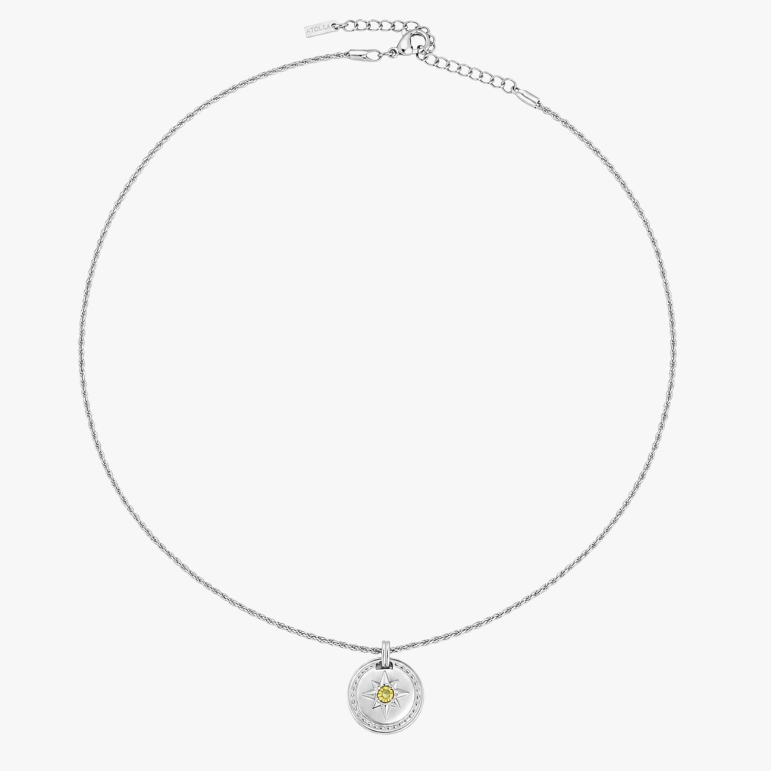 Athena Golden Compass Necklace