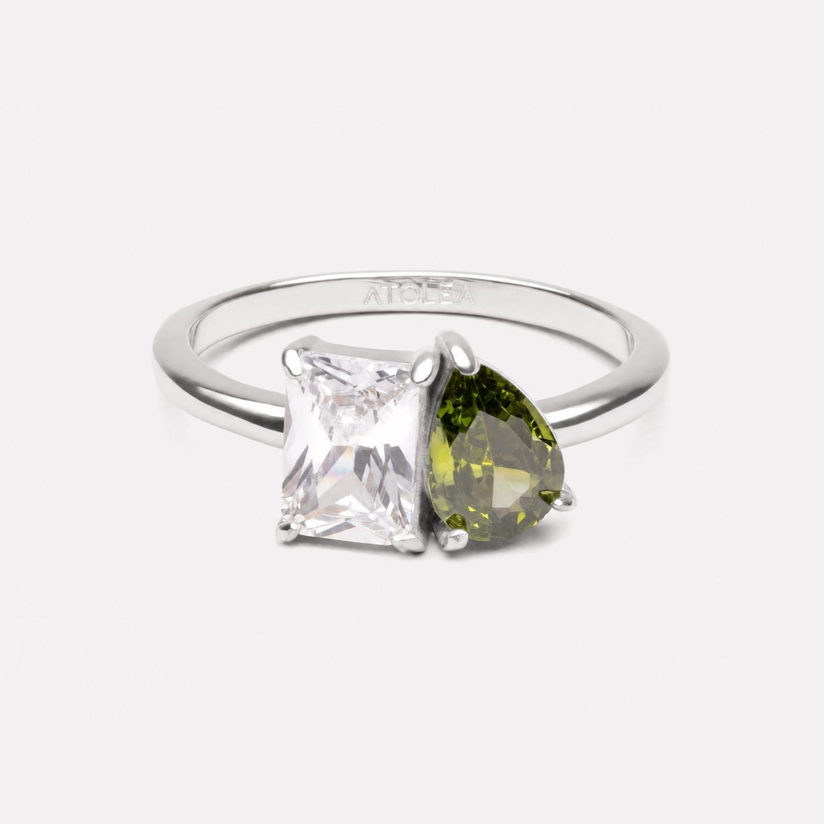 Athena Toi et Moi Birthstone Ring