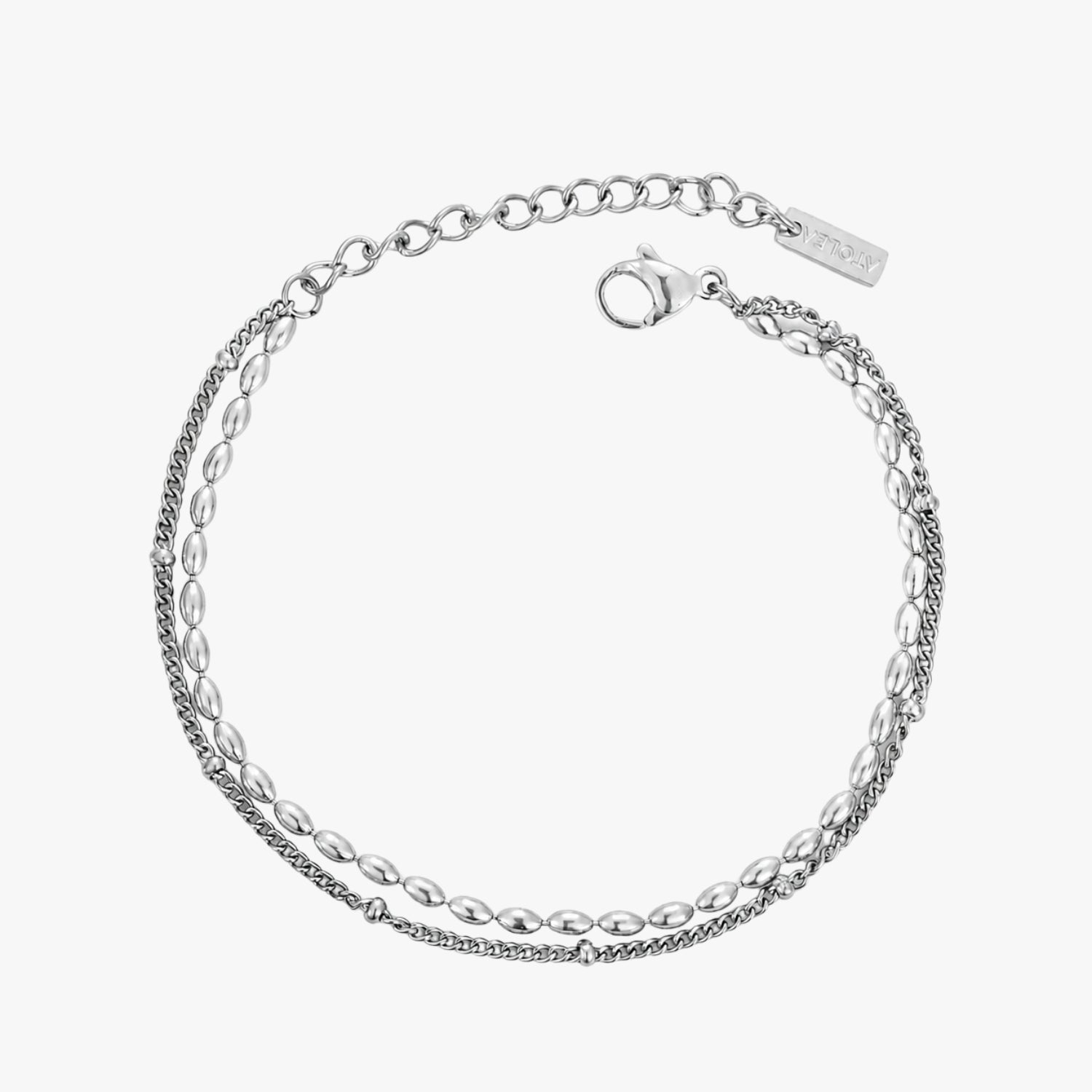 Athena Layered Pebble Bracelet