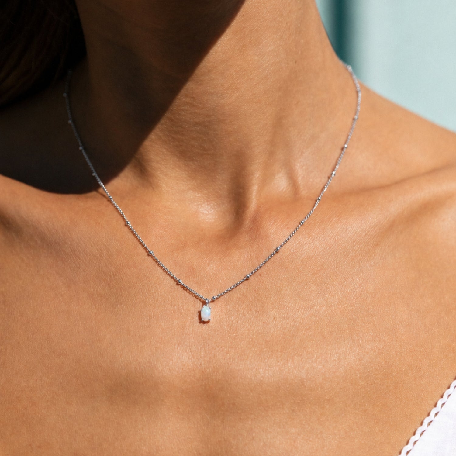 Athena Opal Necklace