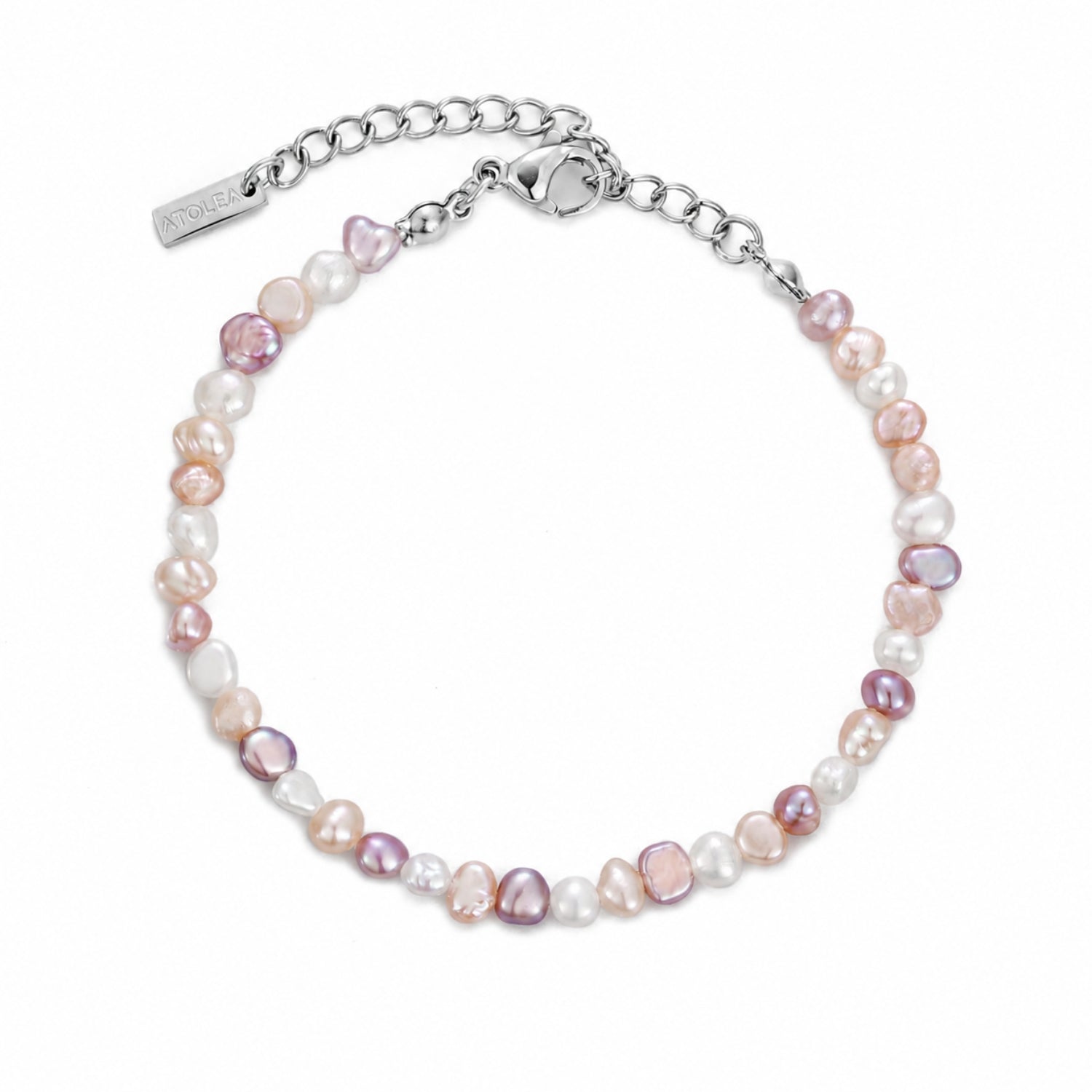 Athena Perla Rosa Anklet