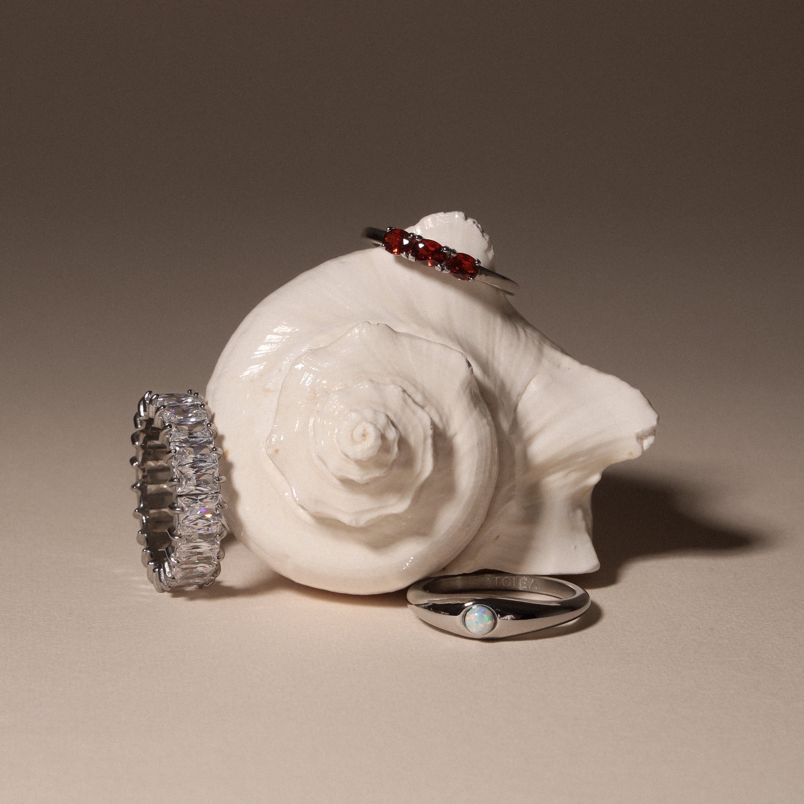 Athena Raspberry Ring