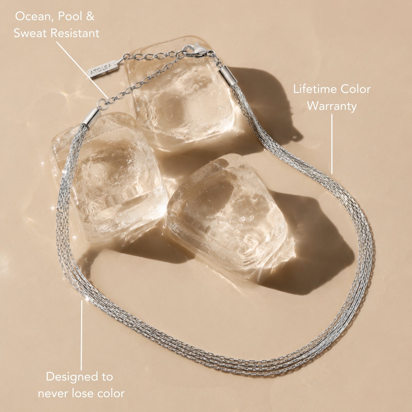 Athena "Riviera" Layered Choker
