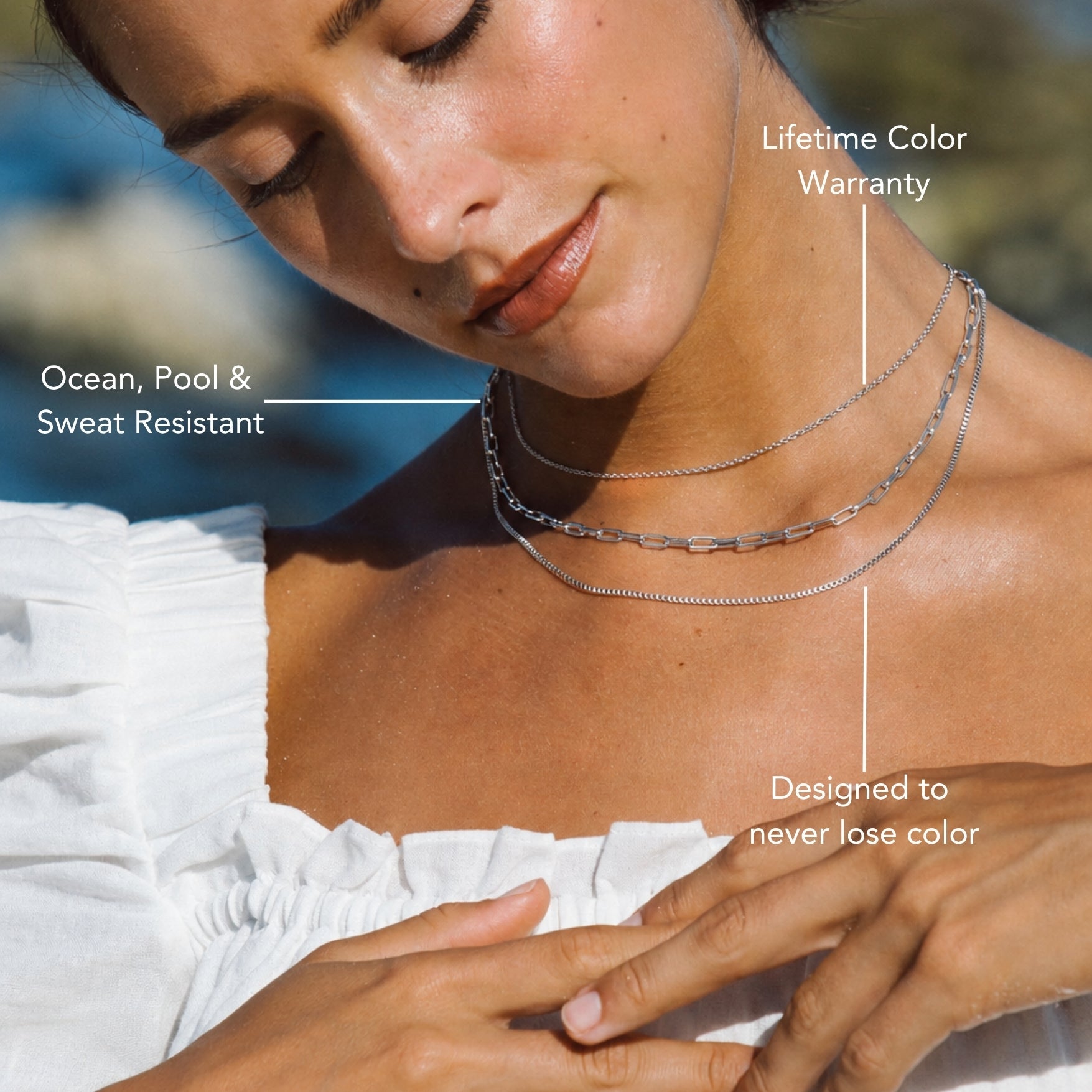 Athena "Saona" Layered Necklace