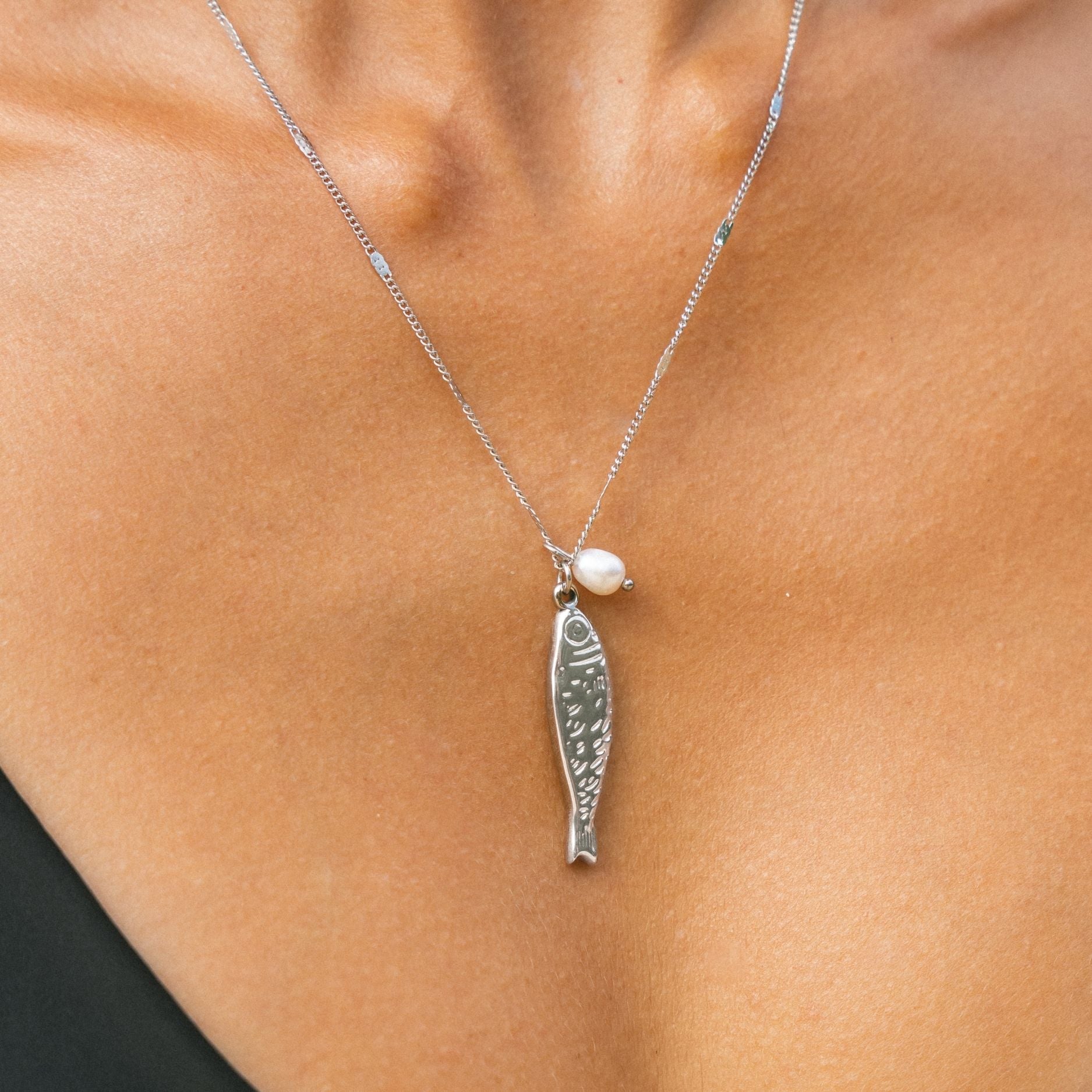 Athena Fish Necklace