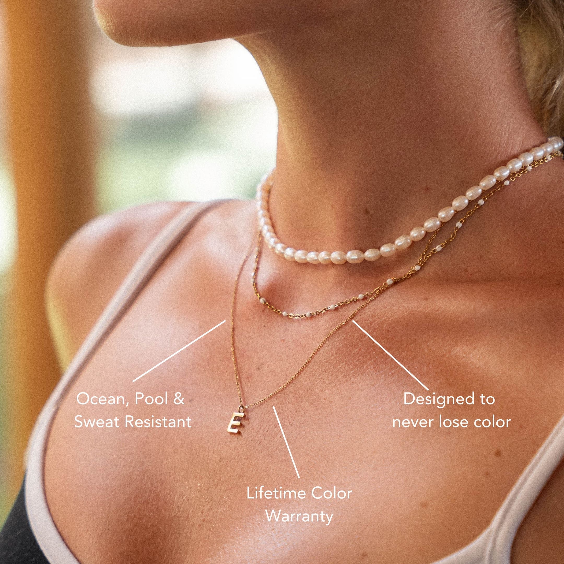 Athena Initial Necklace
