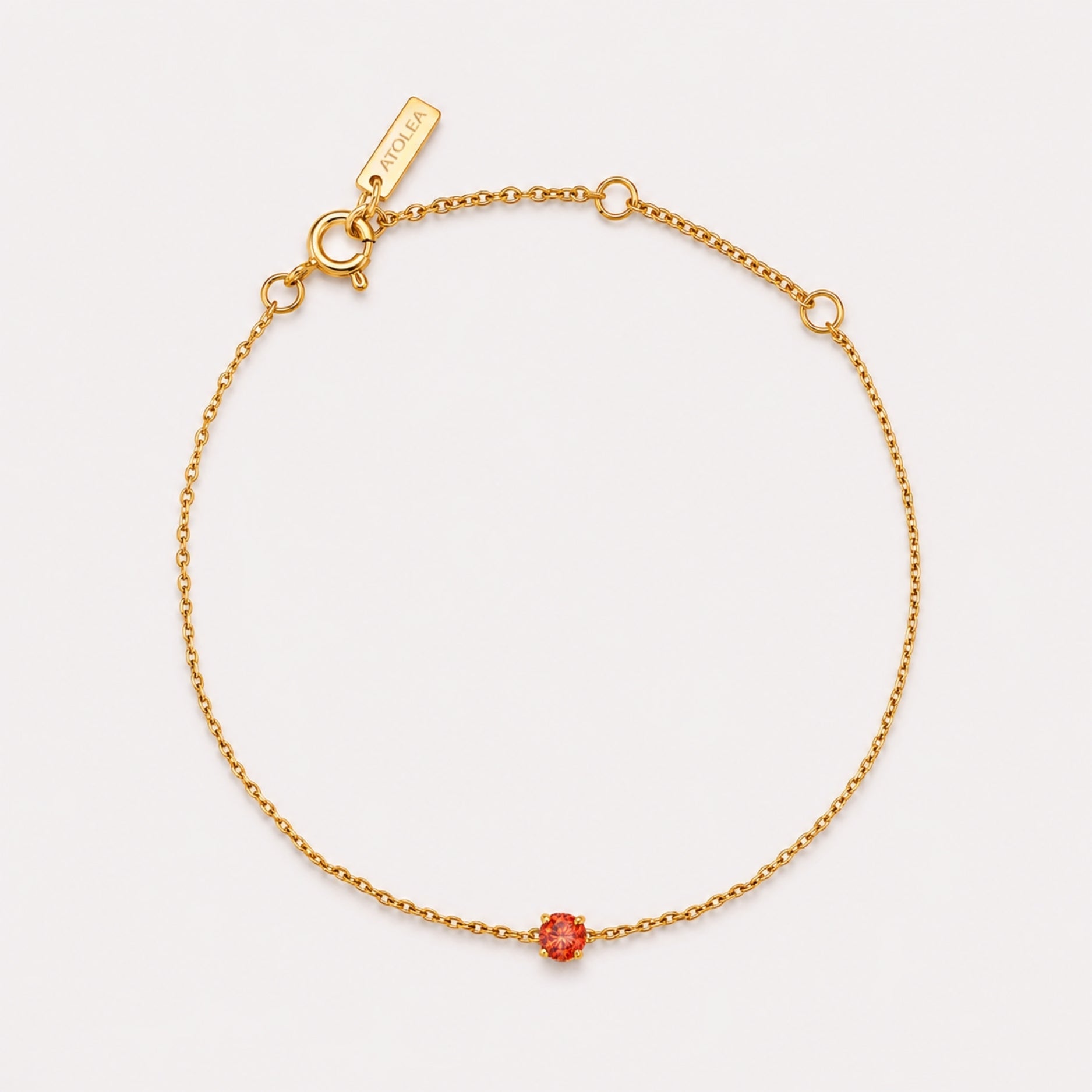 Athena Custom Birthstone Bracelet