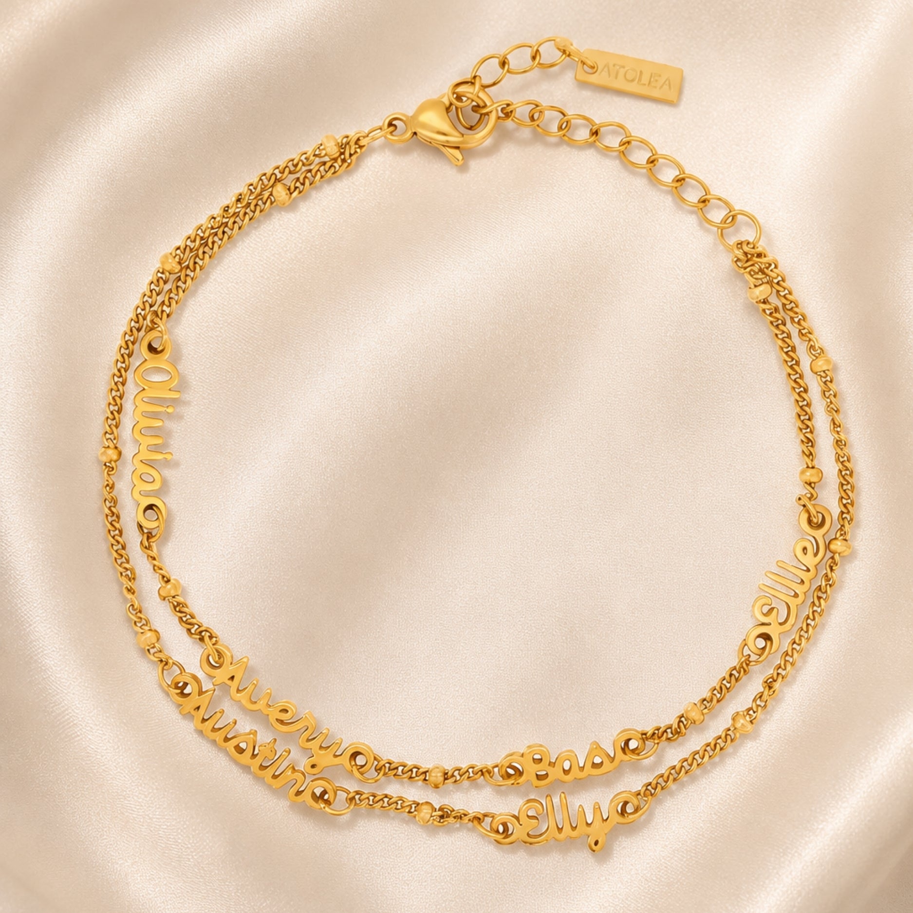 Athena Name Bracelet