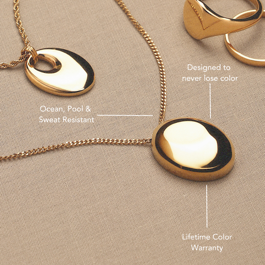 Athena Pebble Necklace