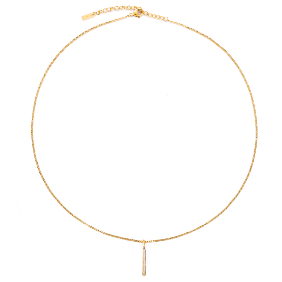 Athena Sparkling Bar Necklace