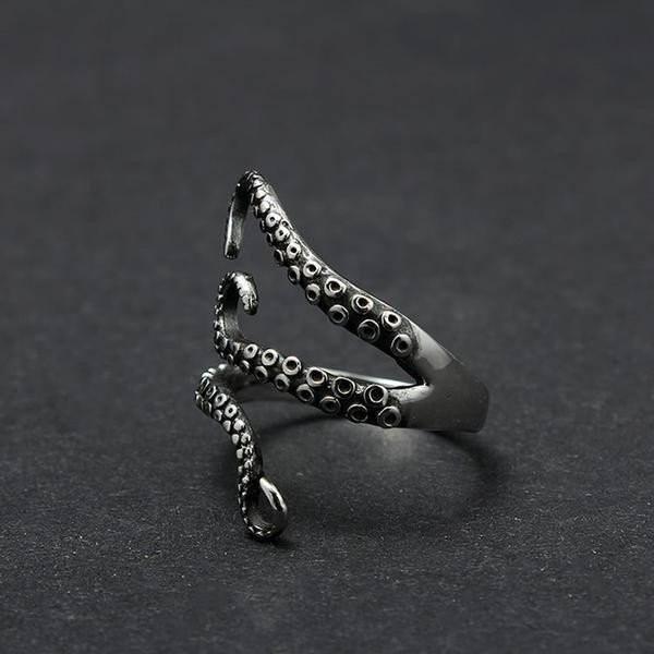 Athena Octopus Ring