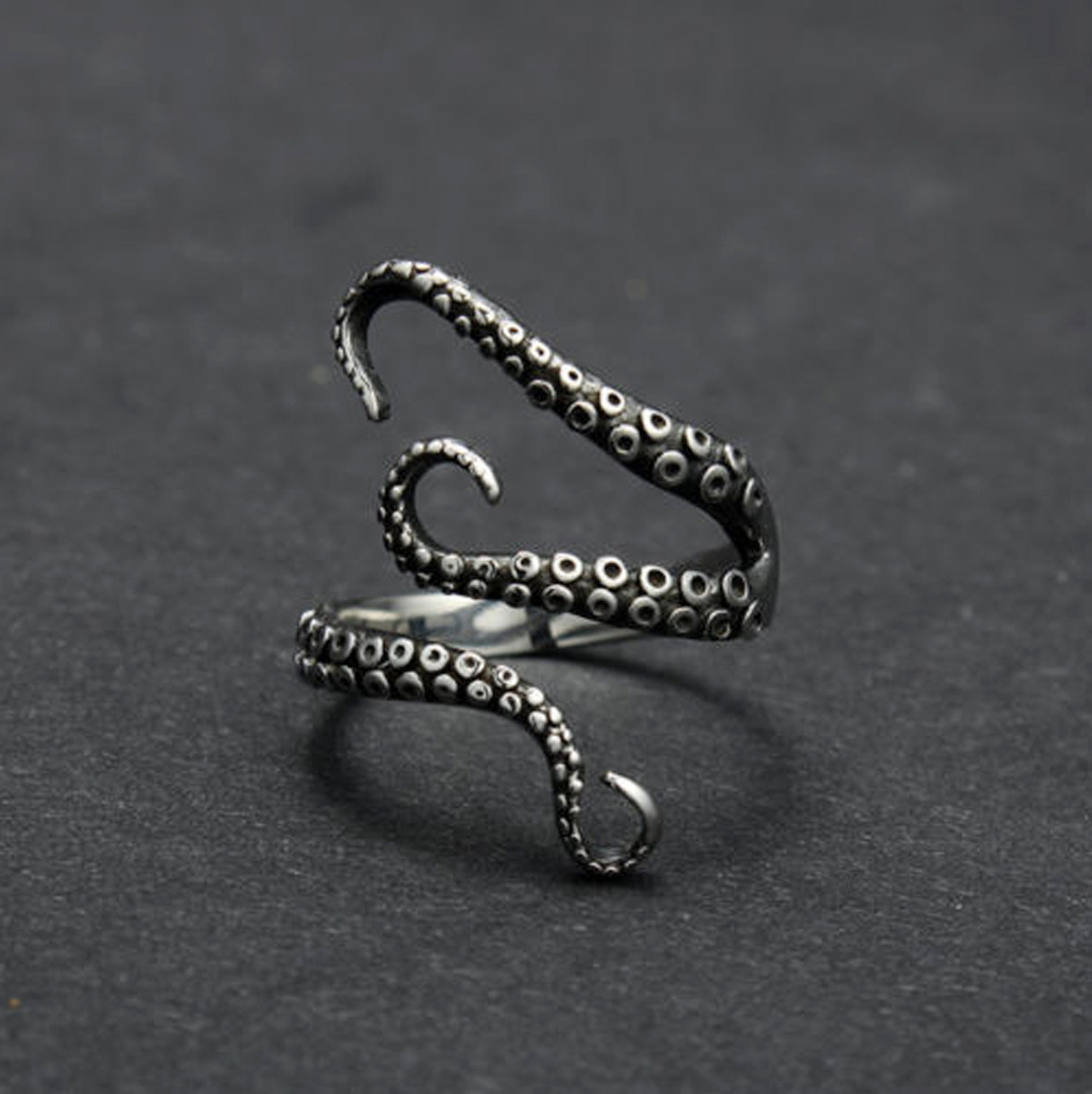 Athena Octopus Ring