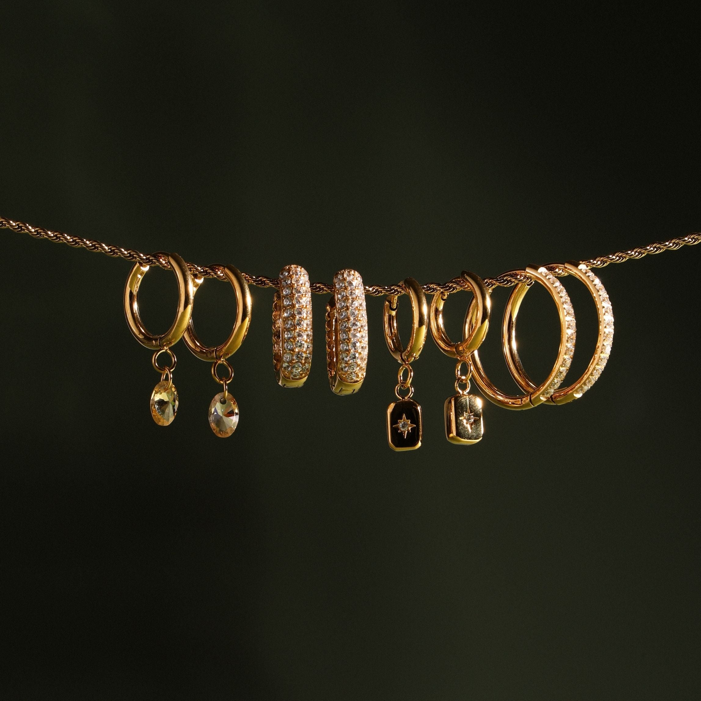 Athena Celestial Hoops