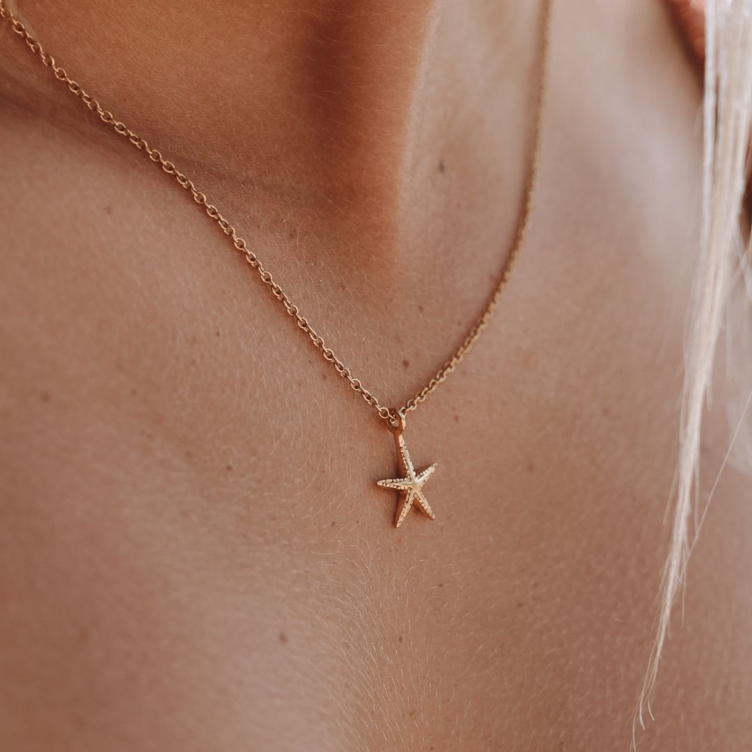 Athena Starfish Necklace