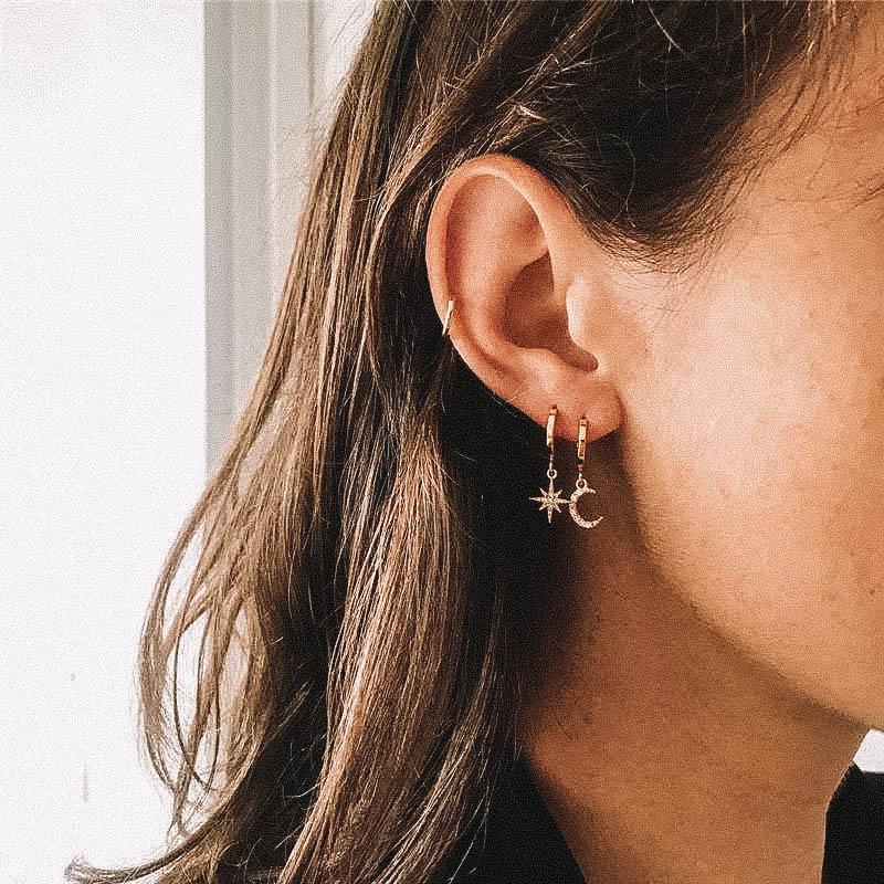 Athena "Summer Night" Earrings