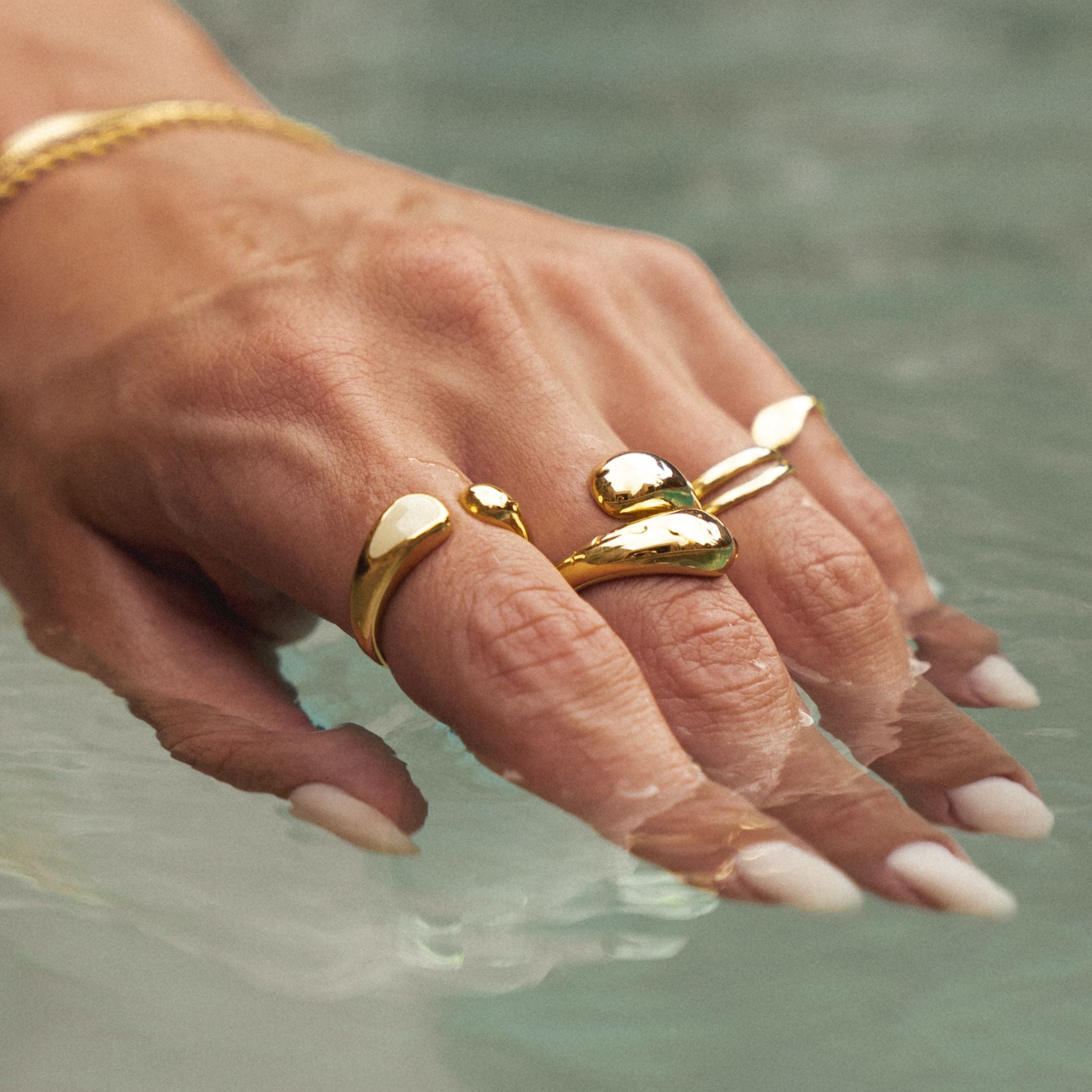 Athena Double Twist Ring