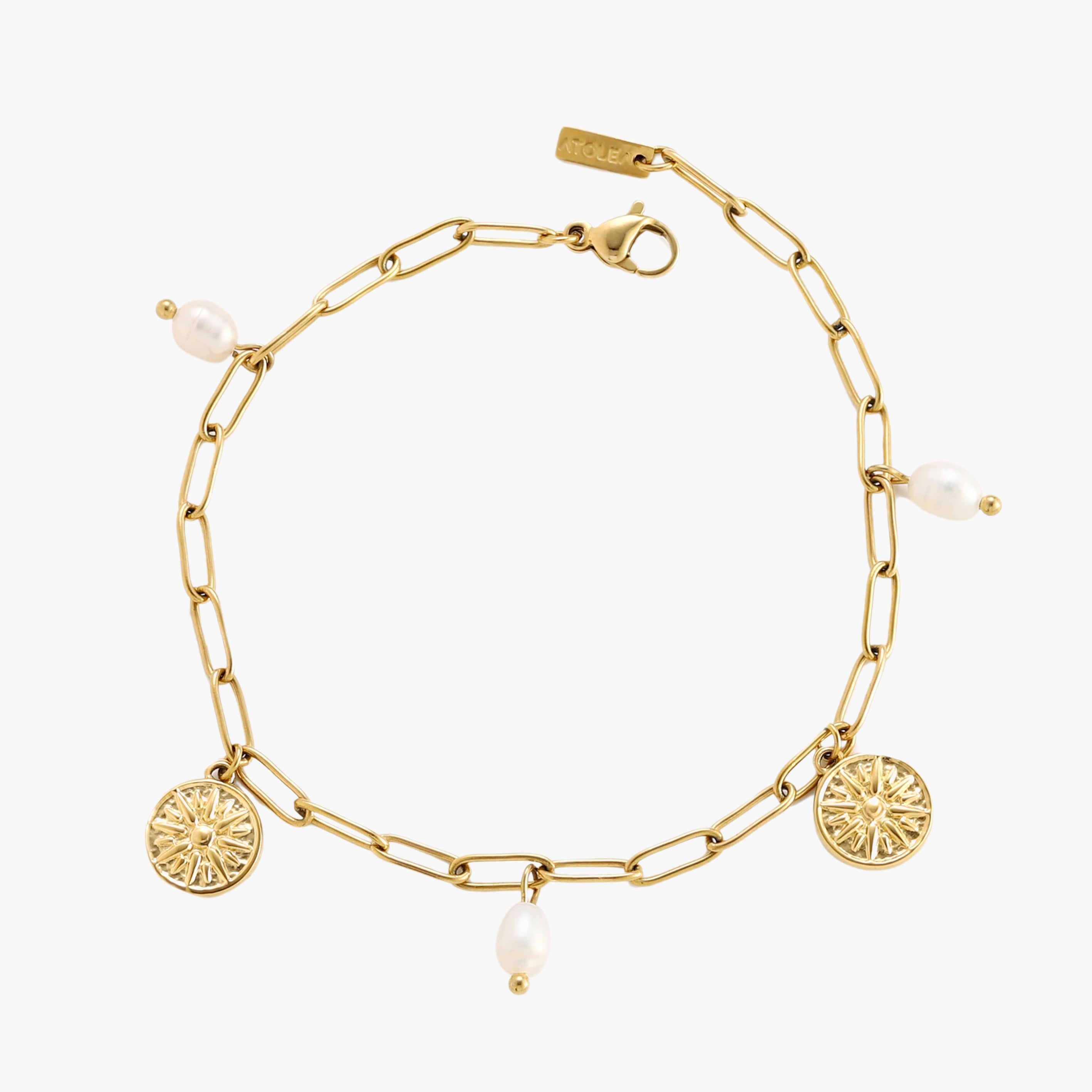Athena Golden Sun Bracelet