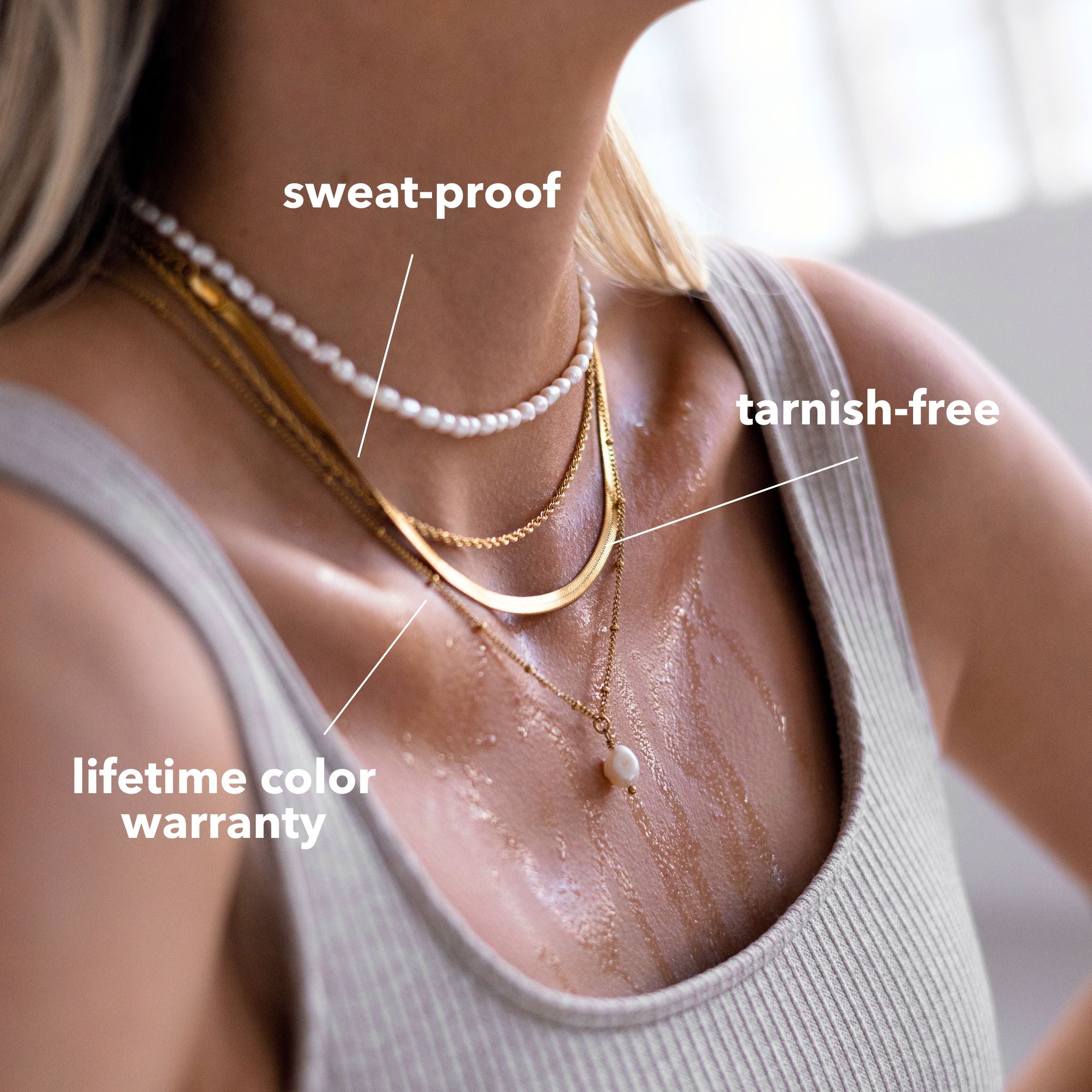 Athena "Kauai" Herringbone Choker