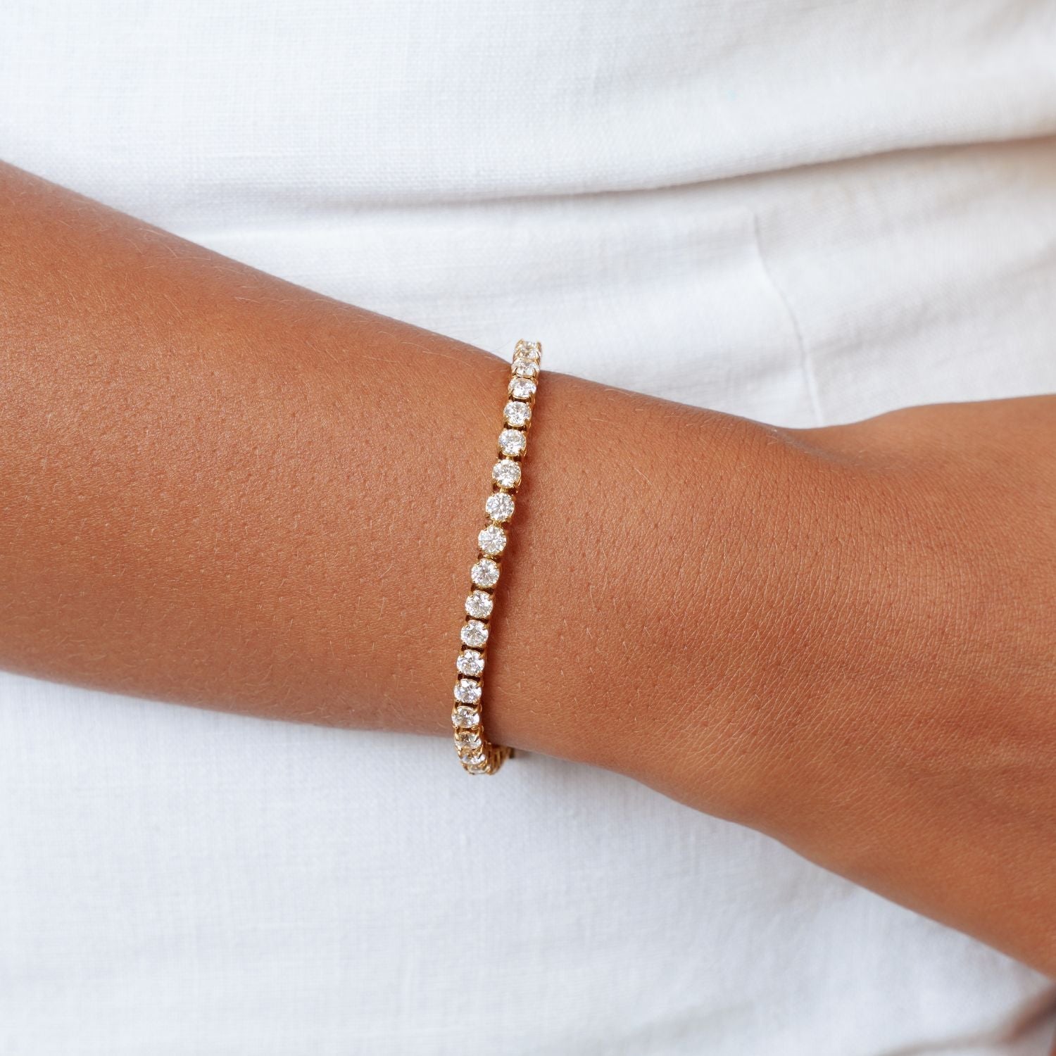 Athena Bold Tennis Bracelet
