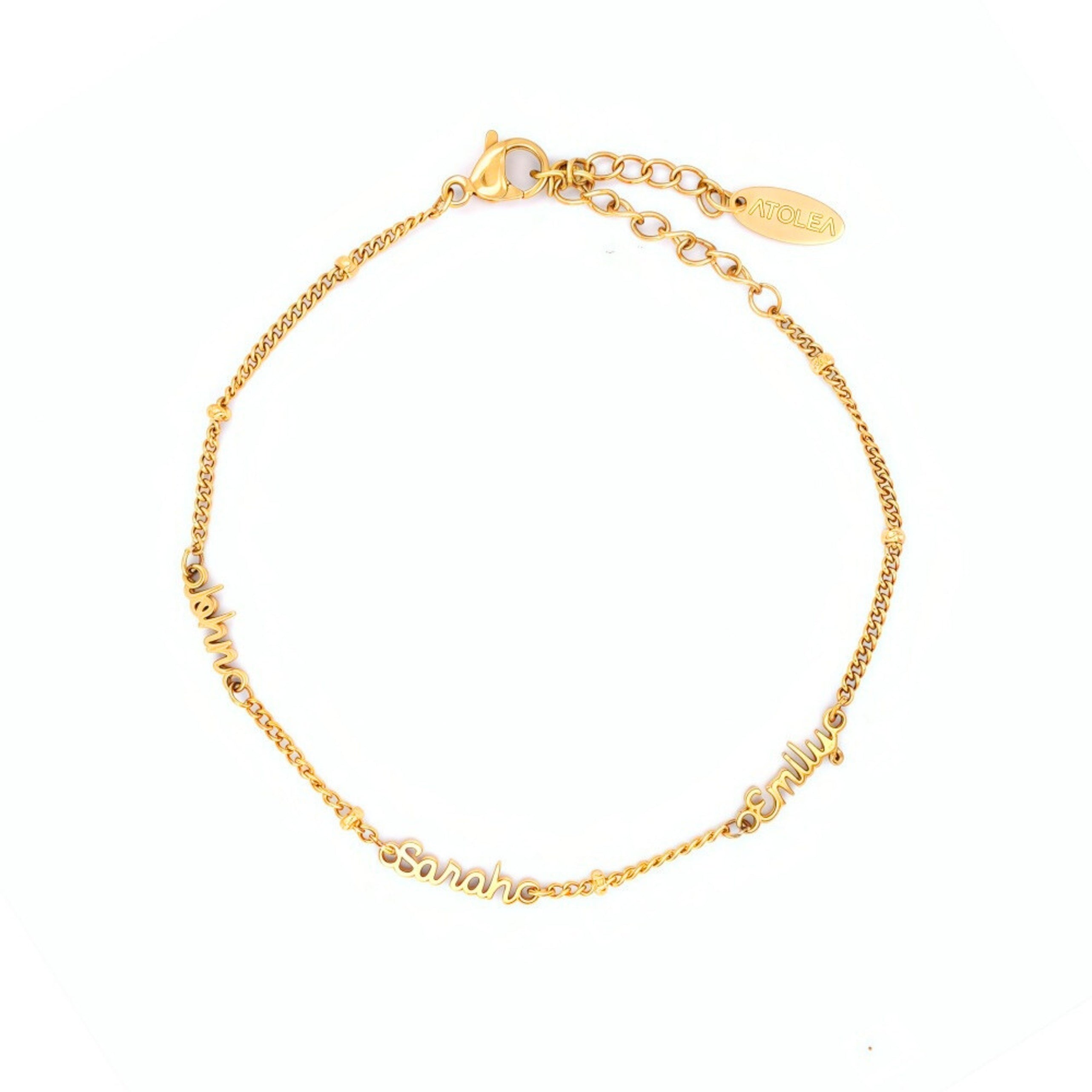 Athena Name Bracelet
