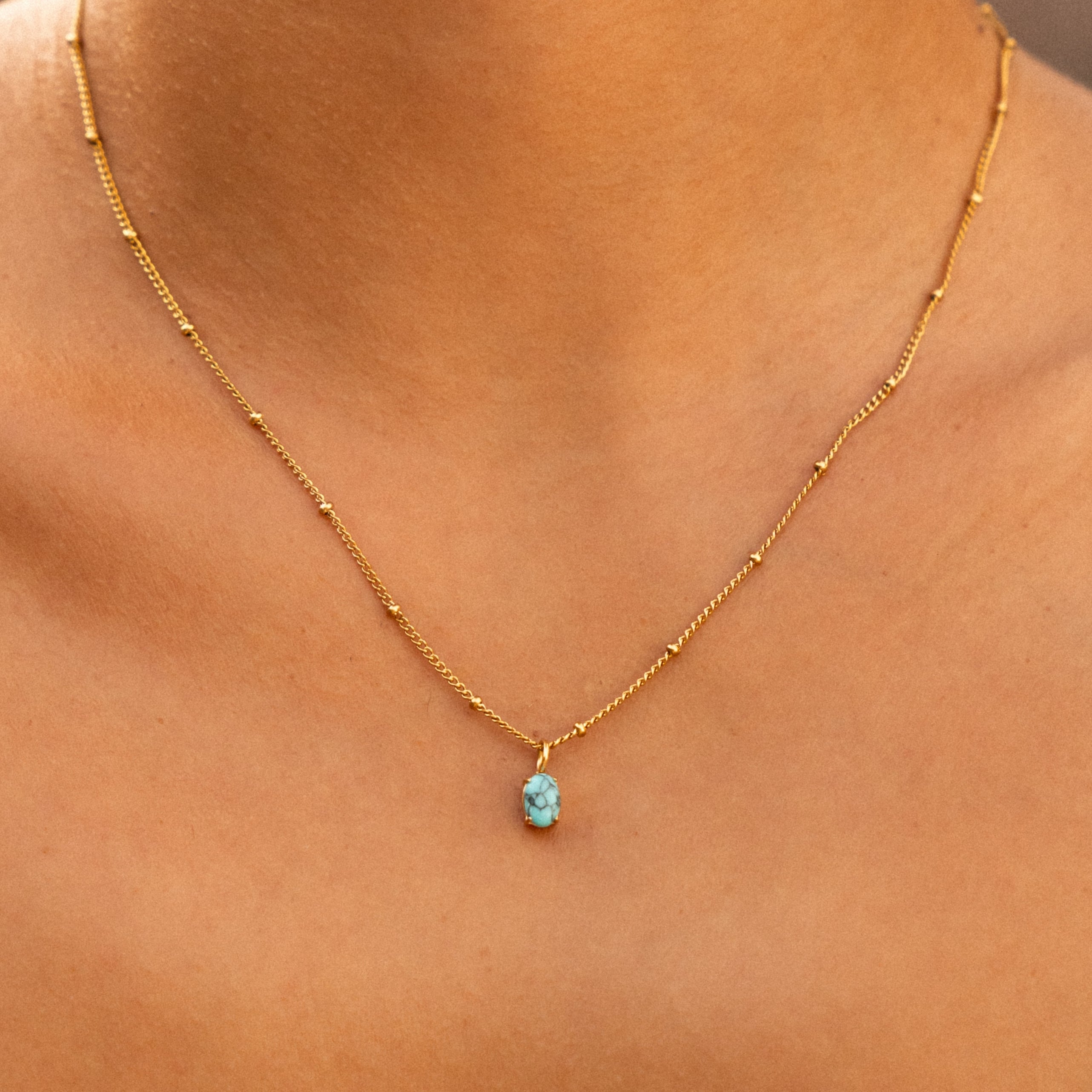 Athena Turquoise Pendant