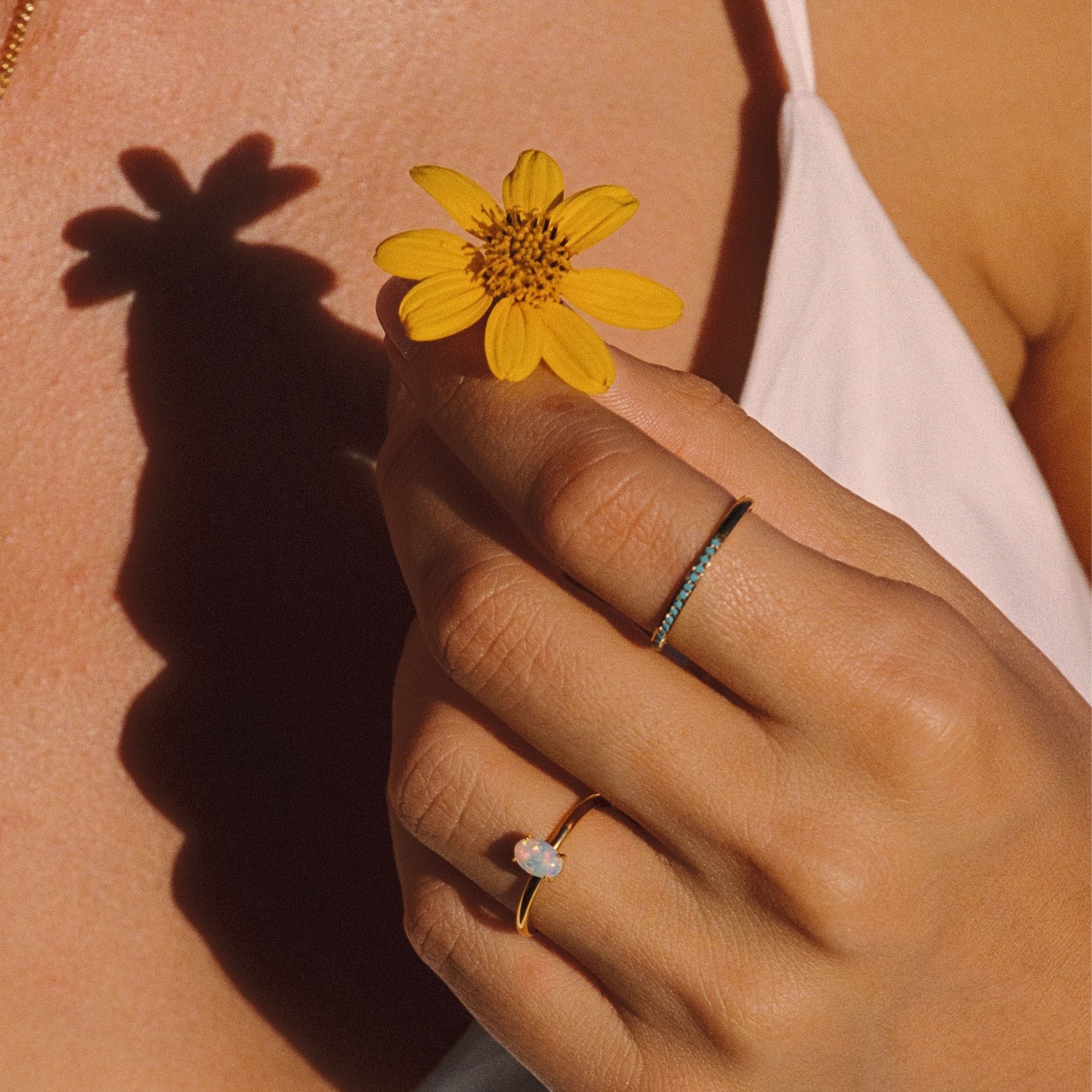 Athena Turquoise Fine Ring