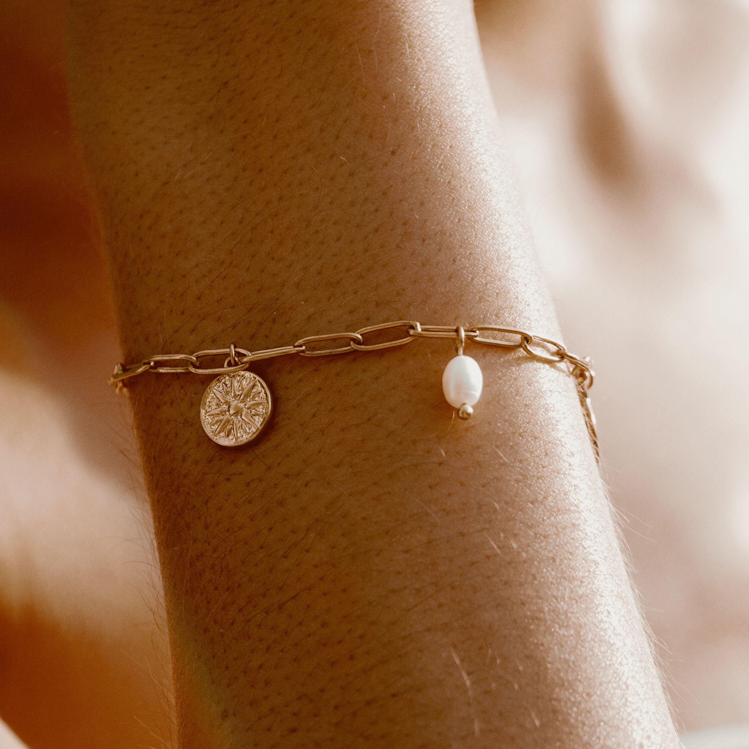Athena Golden Sun Bracelet