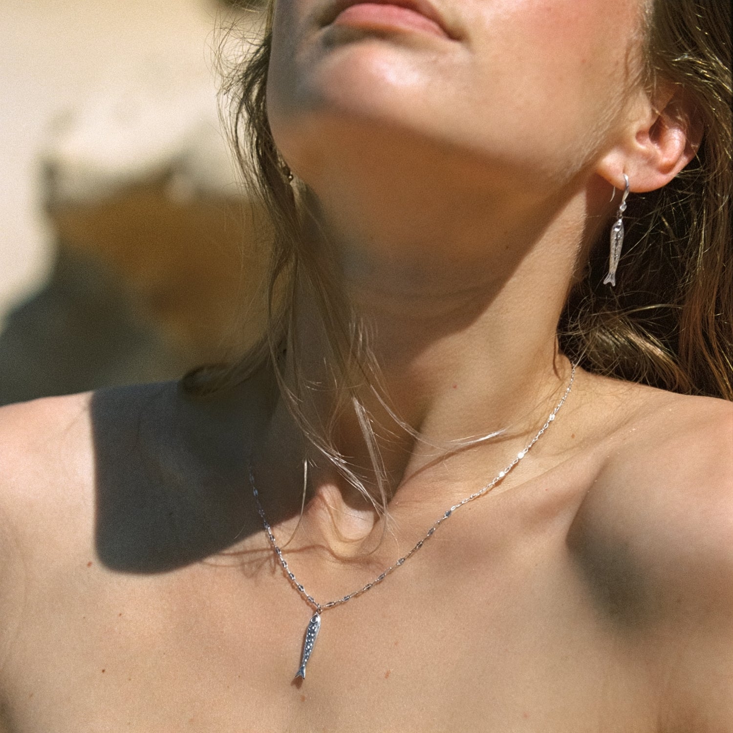 Athena Lucky Fish Necklace