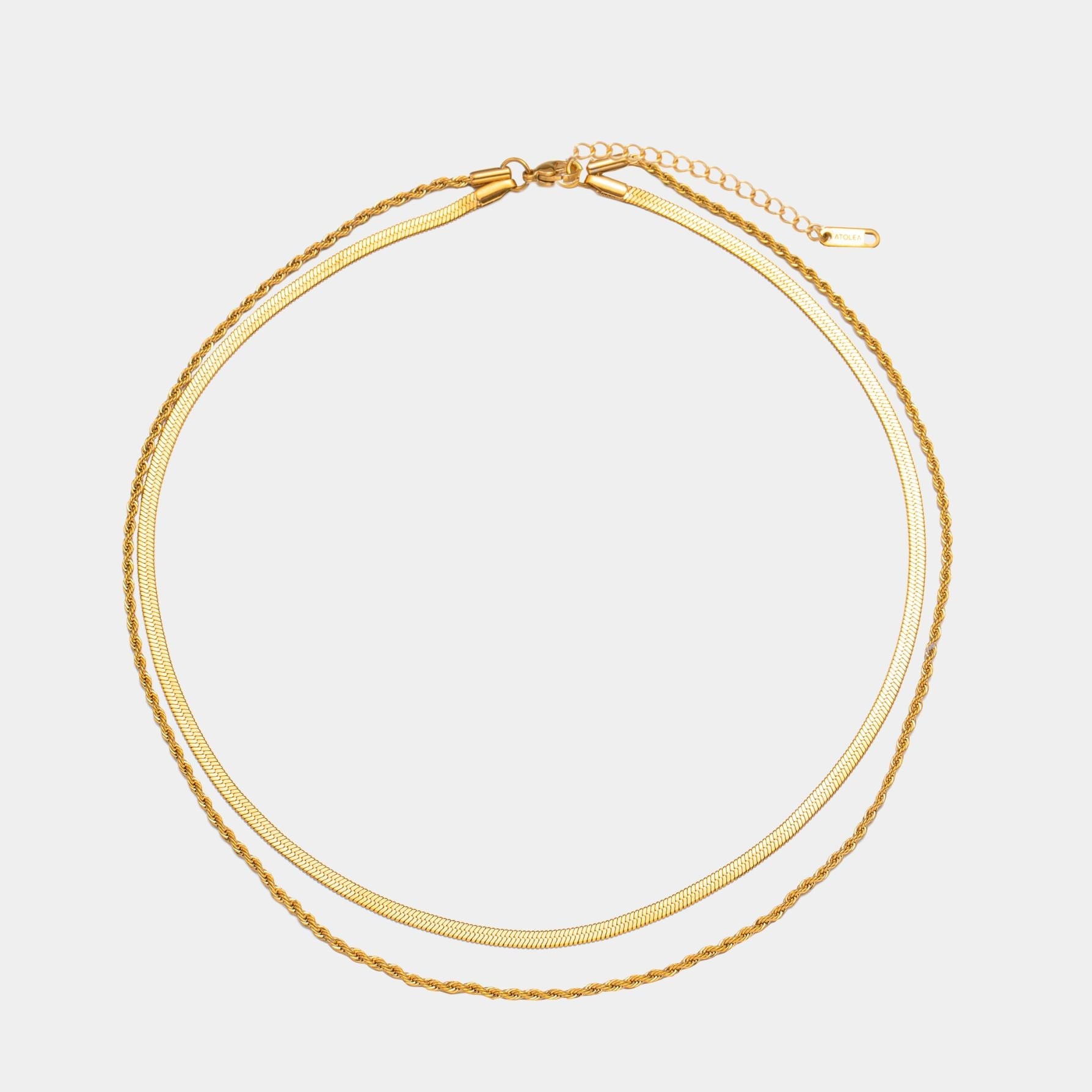 Athena "Ios" Layered Necklace