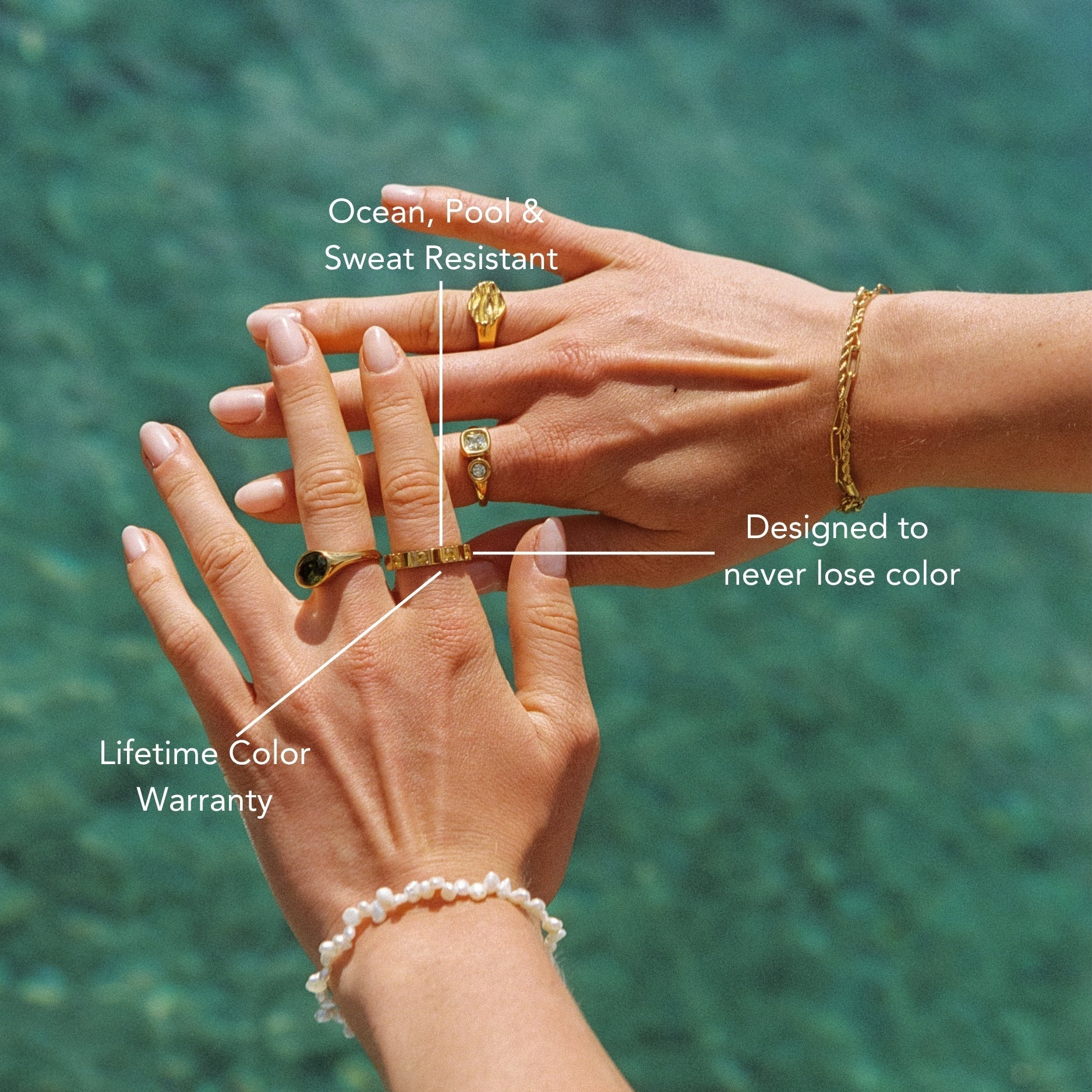 Athena Lemon Band Ring