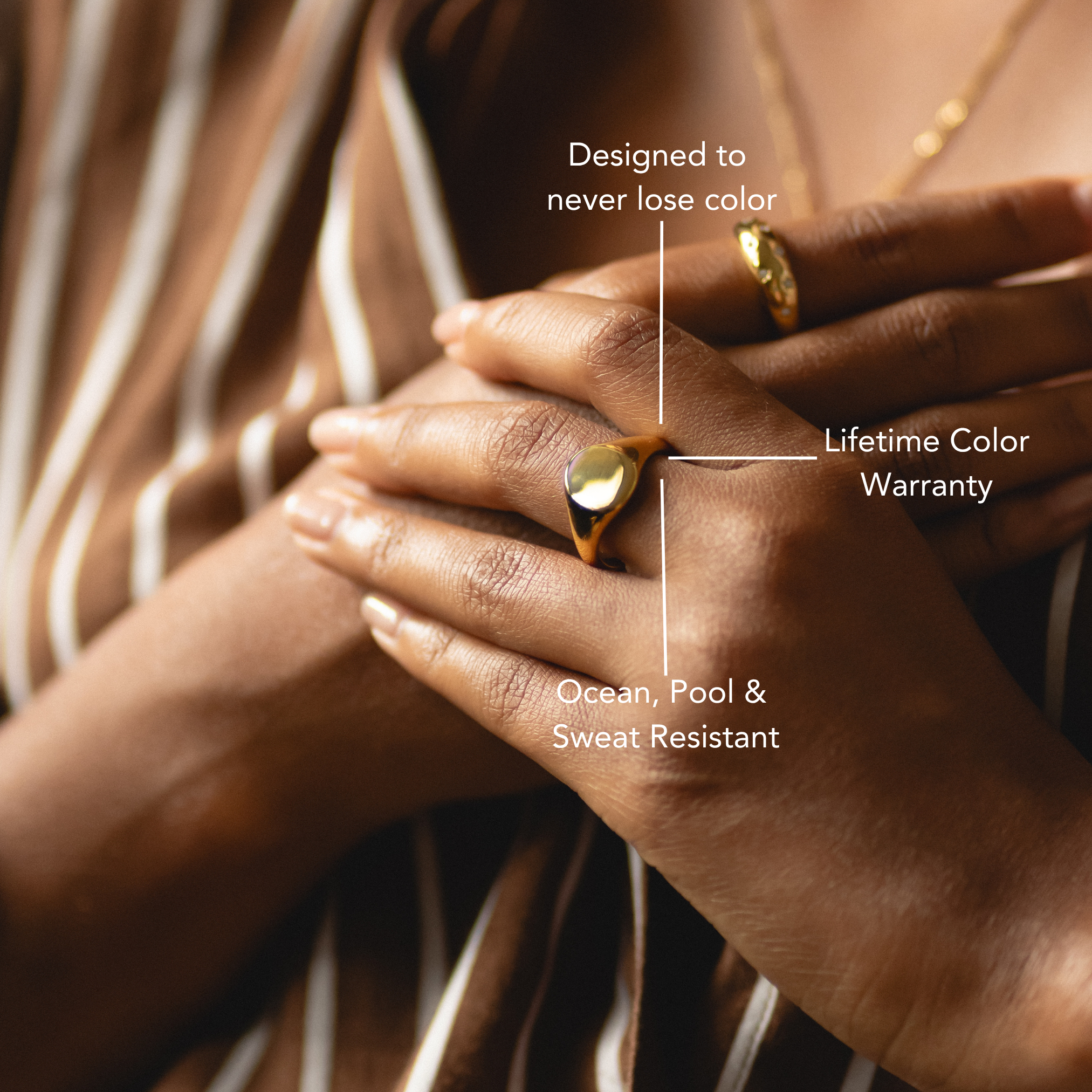 Athena Oval Signet Ring