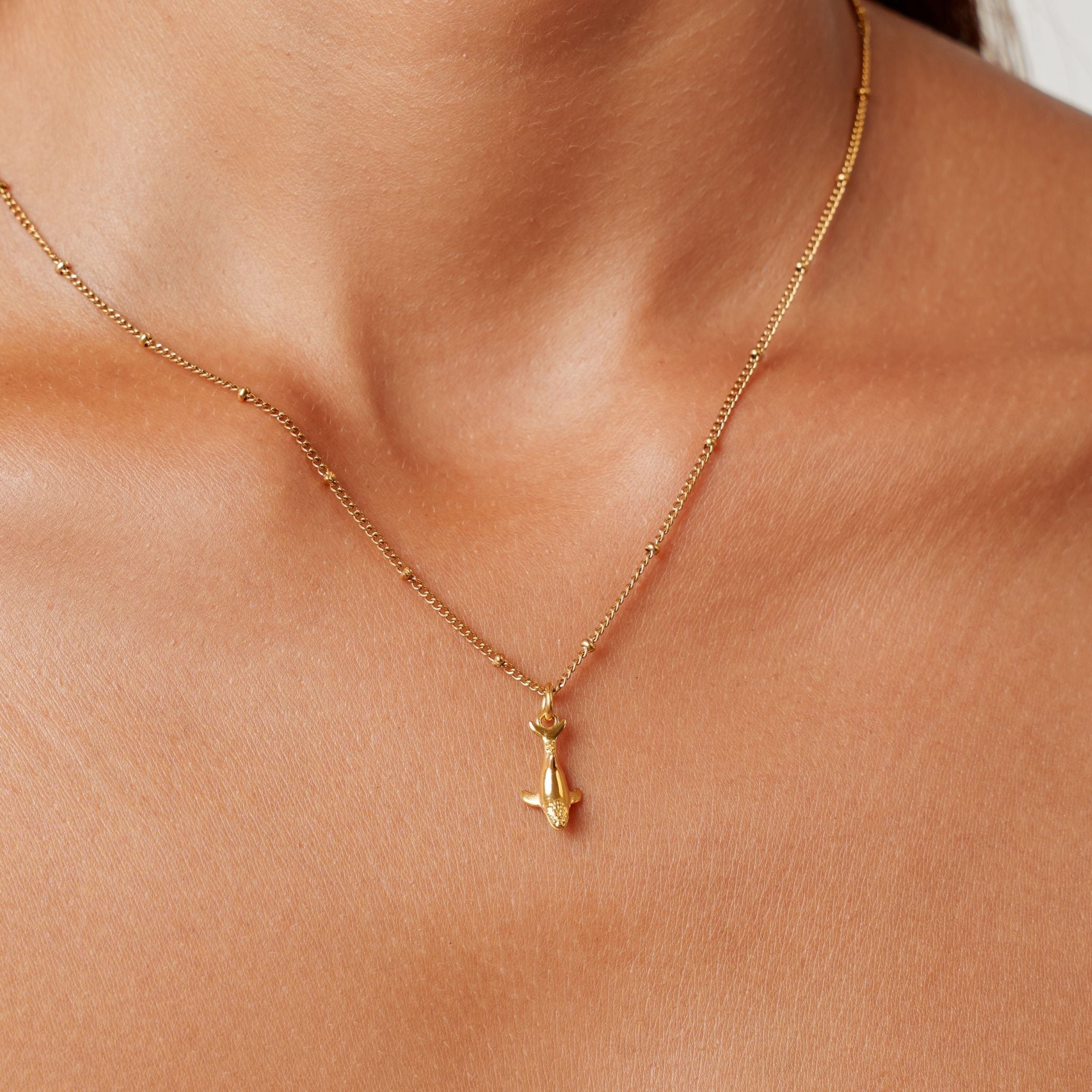 Athena Whale Necklace