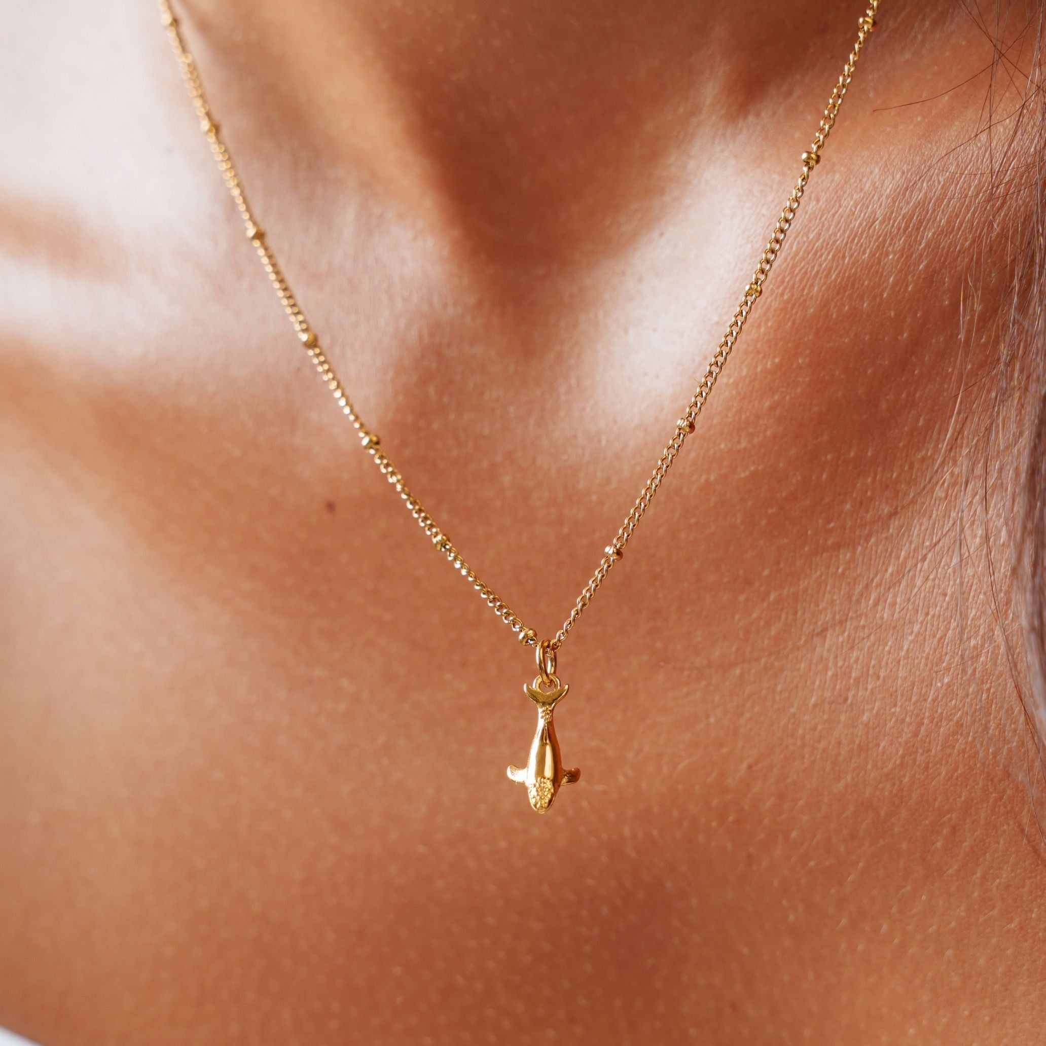 Athena Whale Necklace