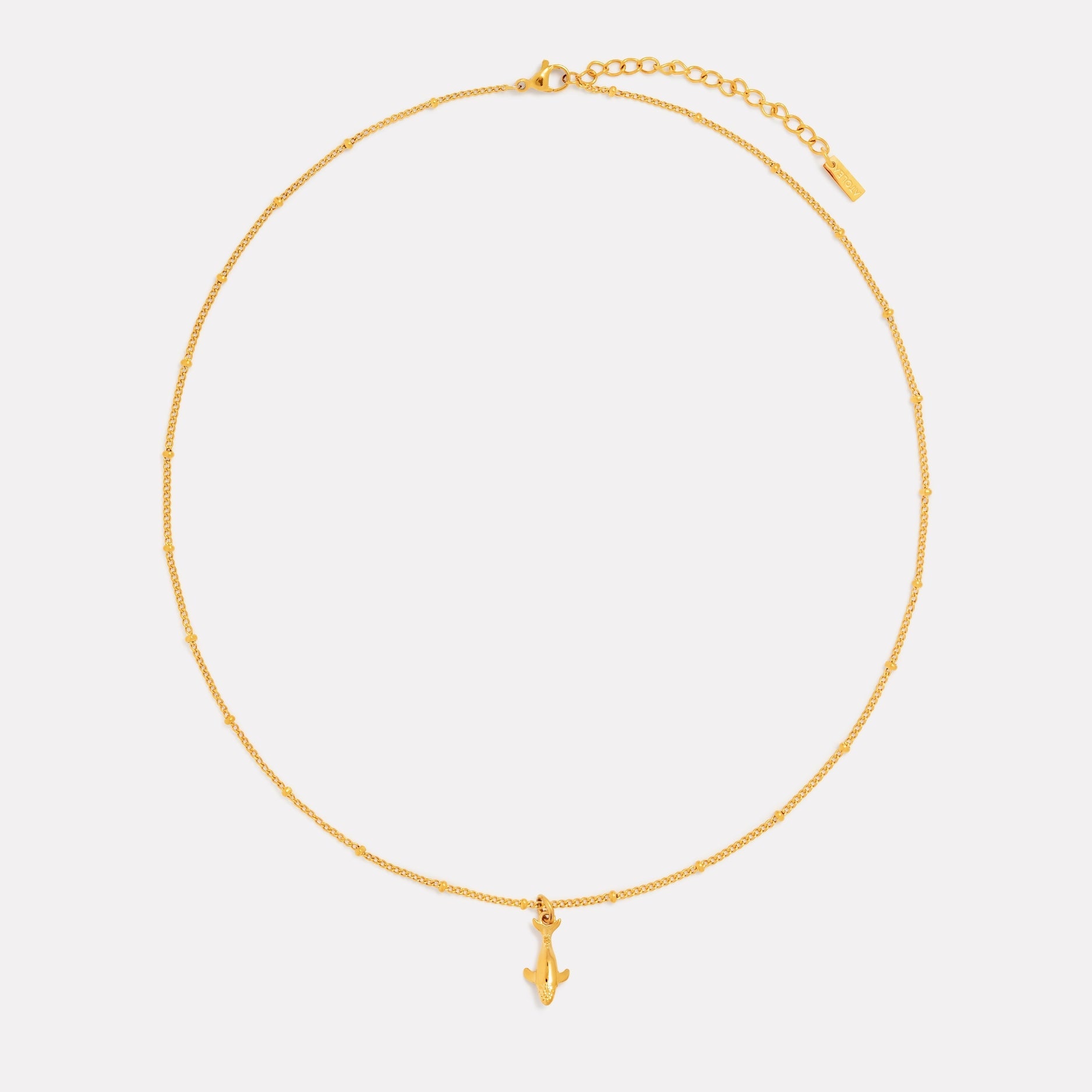 Athena Whale Necklace
