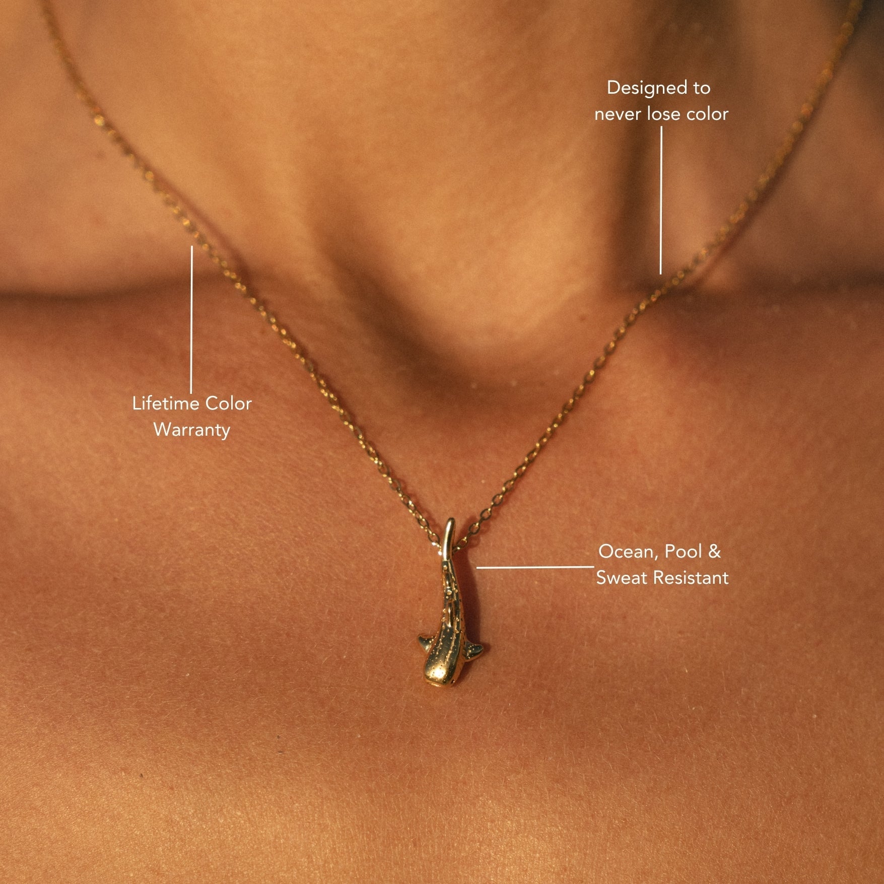 Athena Whale Shark Necklace