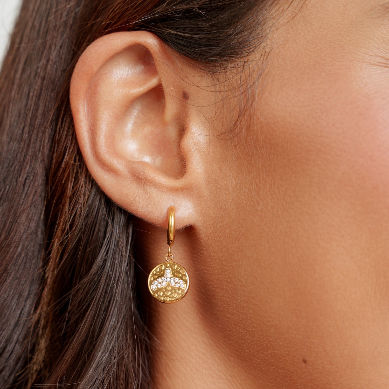 Athena Whale Tail Earrings
