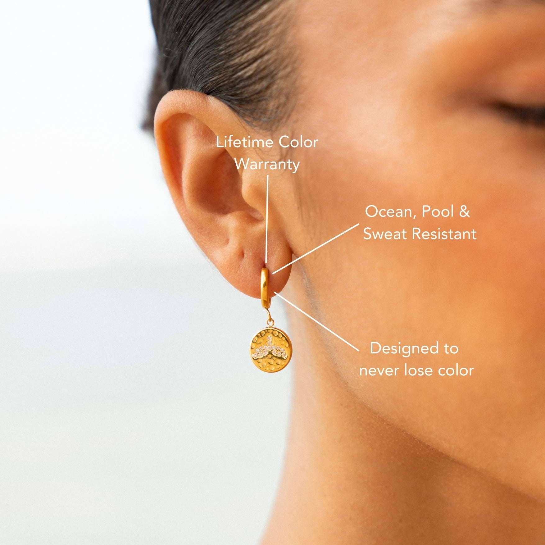 Athena Whale Tail Earrings