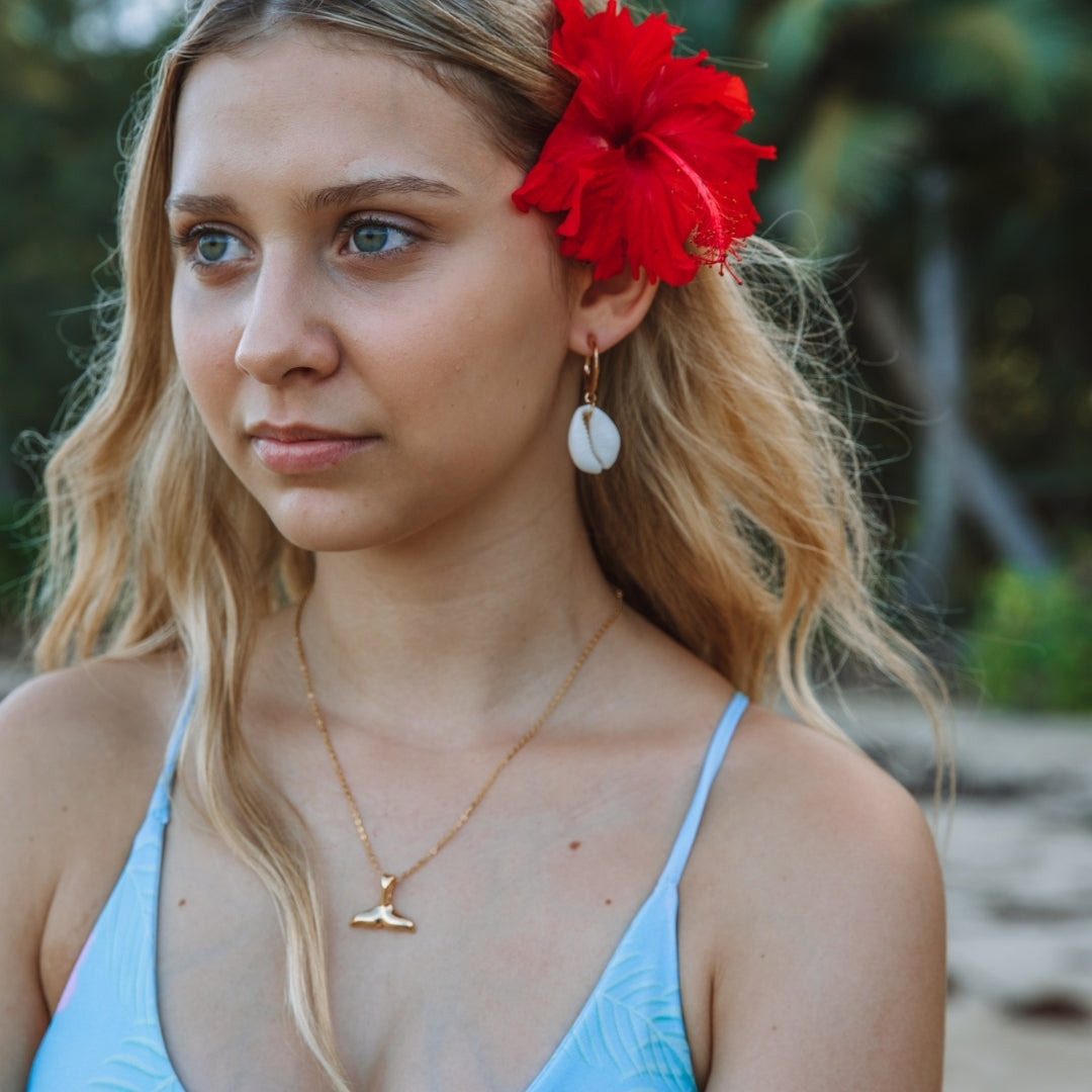 Athena Whale Tail Necklace