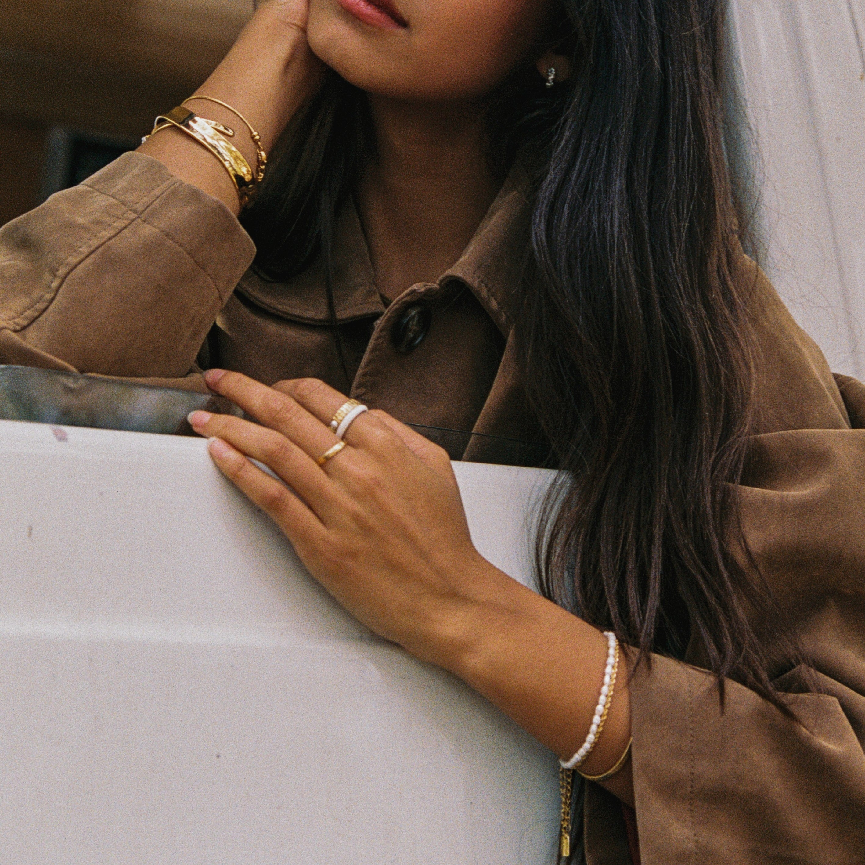 Athena Bold Stacker Ring