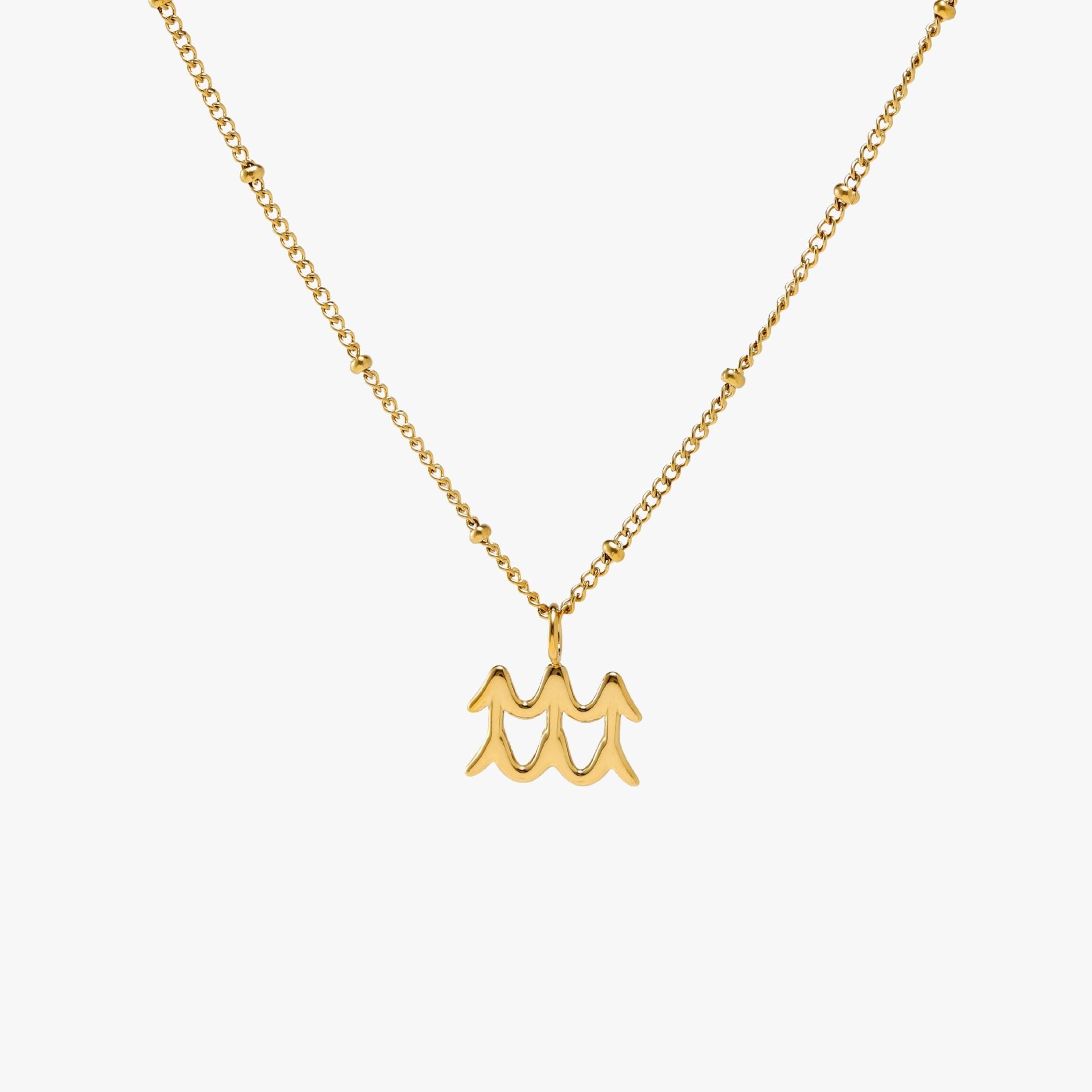 Athena Zodiac Necklace