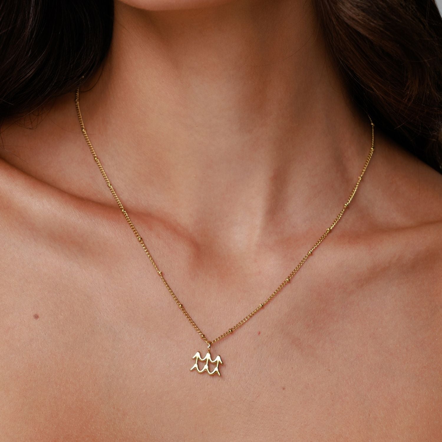 Athena Zodiac Necklace